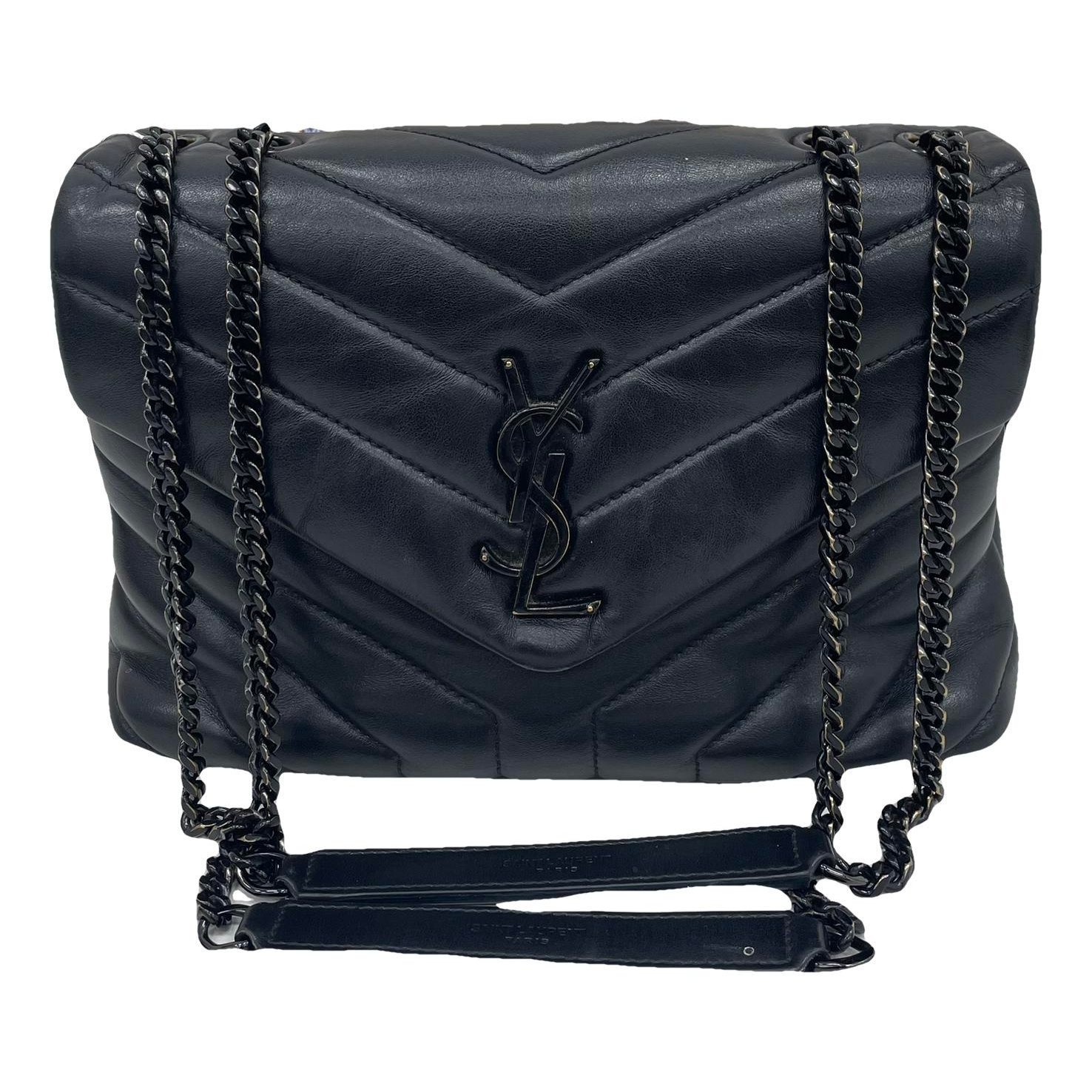 Loulou leather handbag