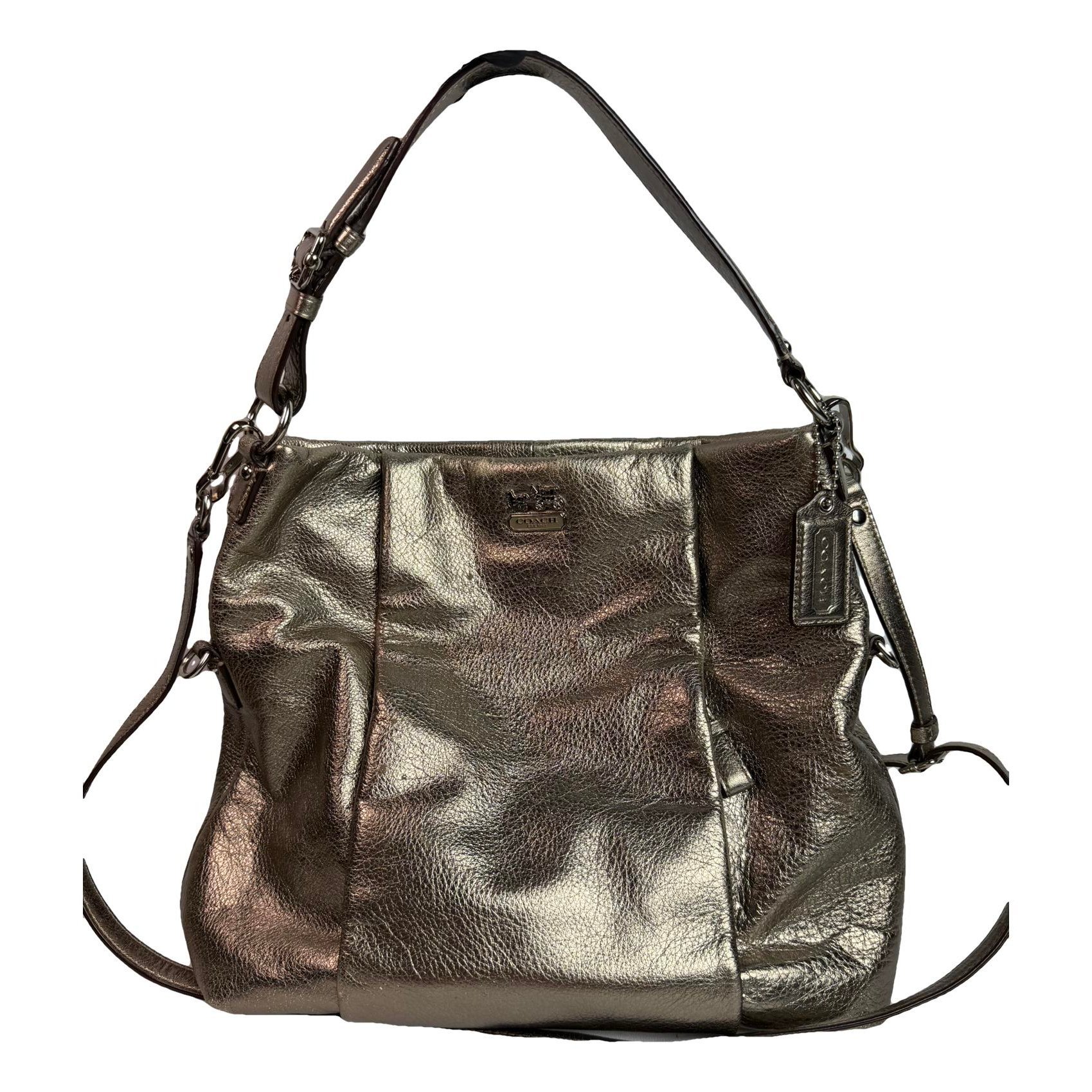 Abby duffle leather crossbody bag
