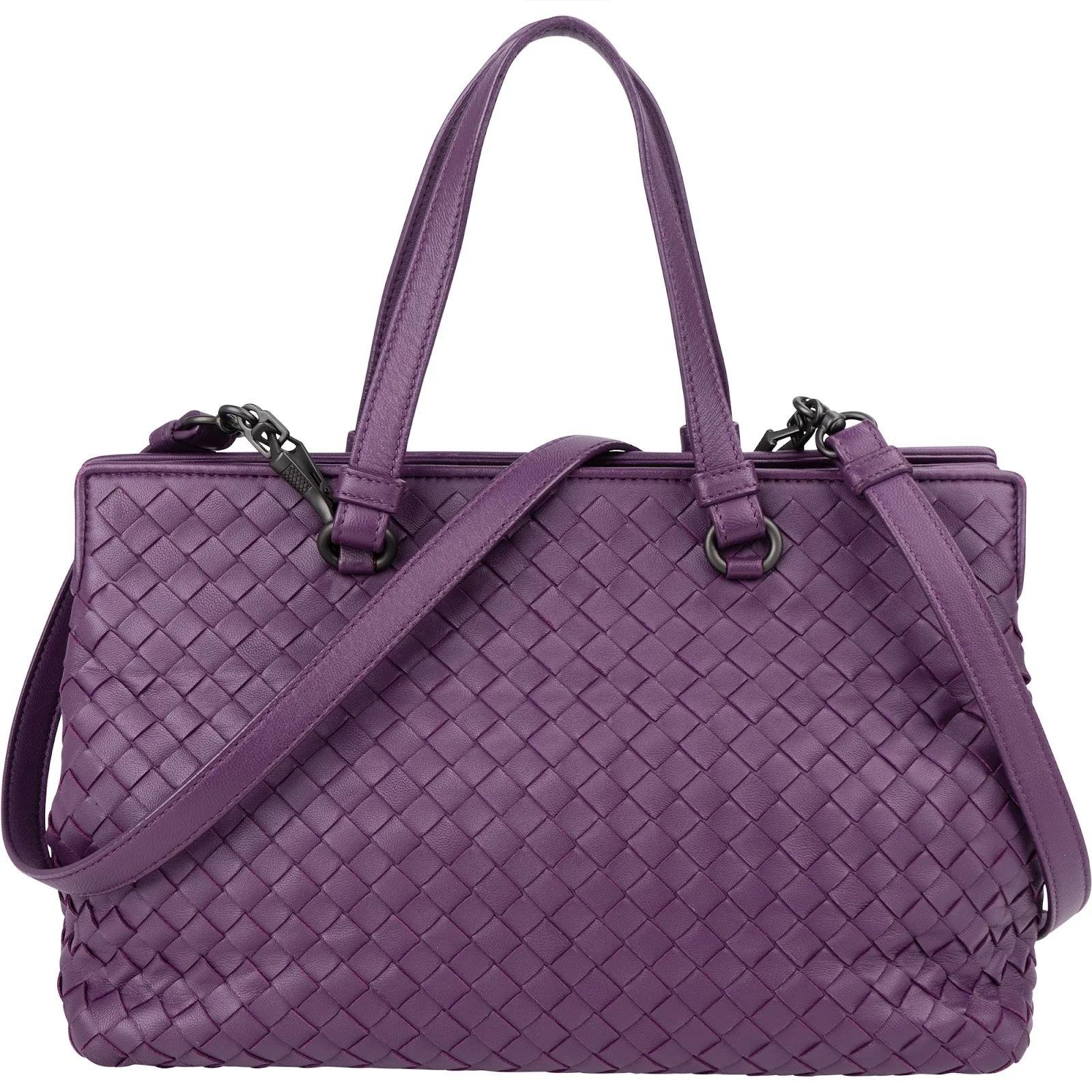 Bottega Veneta Roma leather handbag