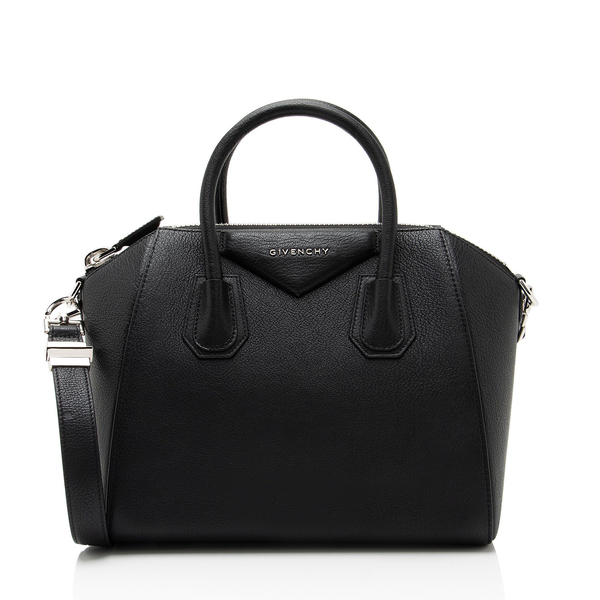 Antigona leather satchel