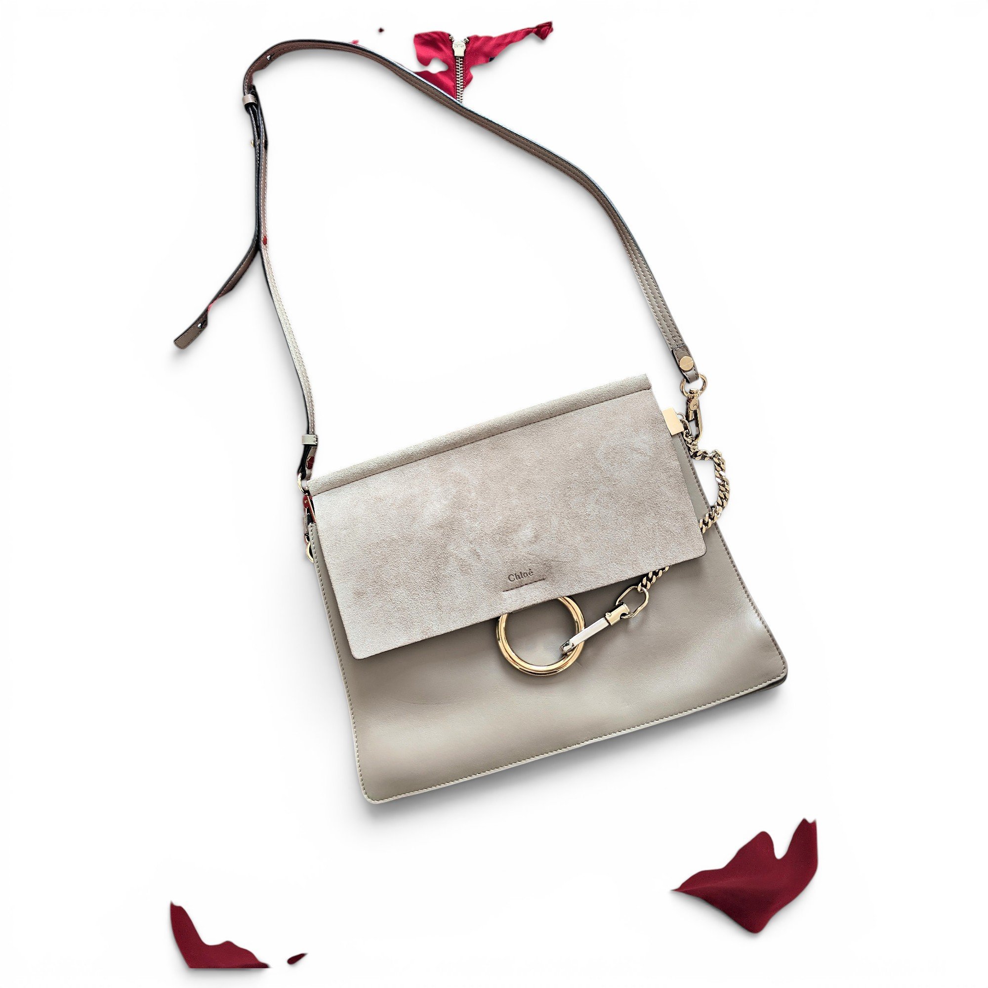 Faye pony-style calfskin handbag