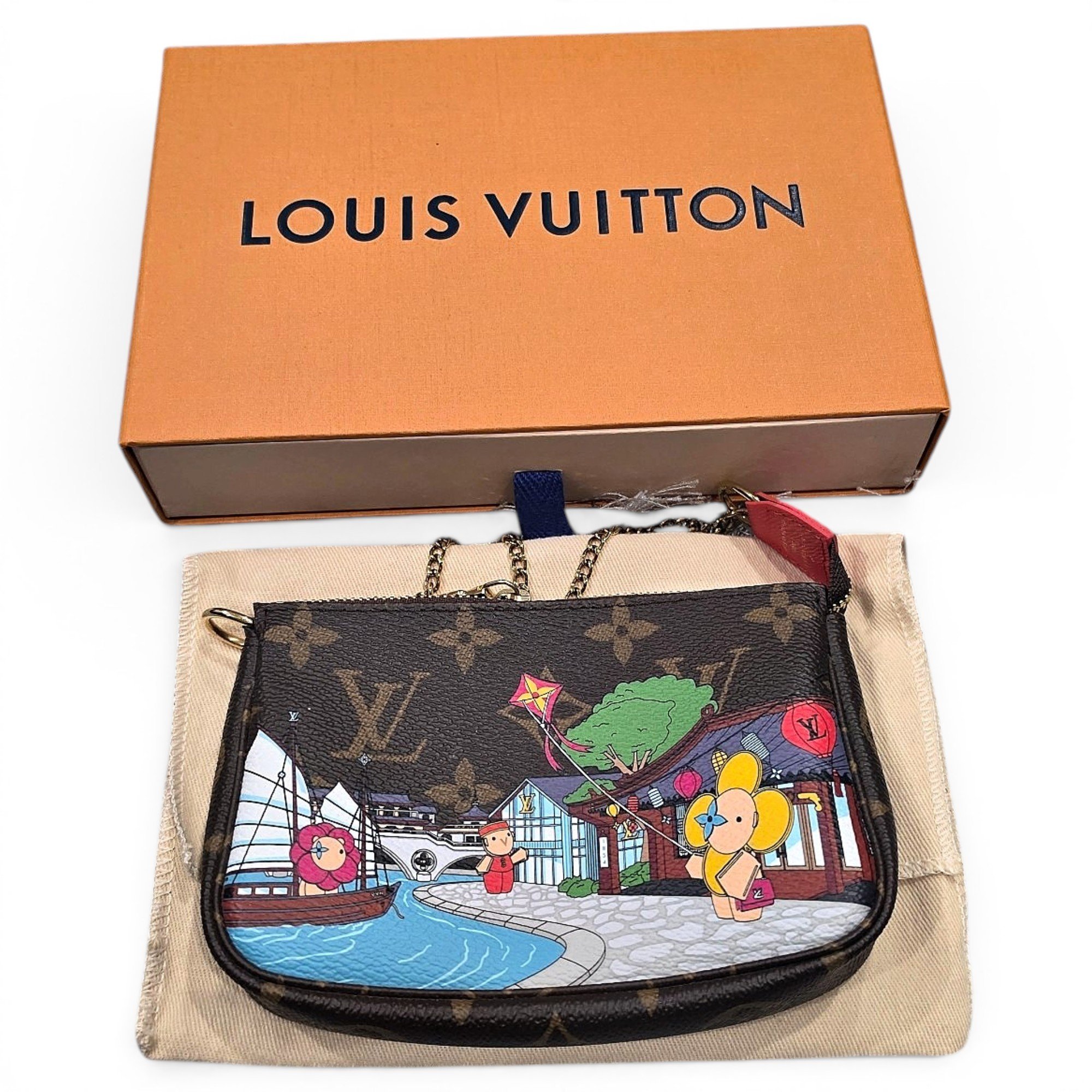 Pochette Accessoire leather mini bag