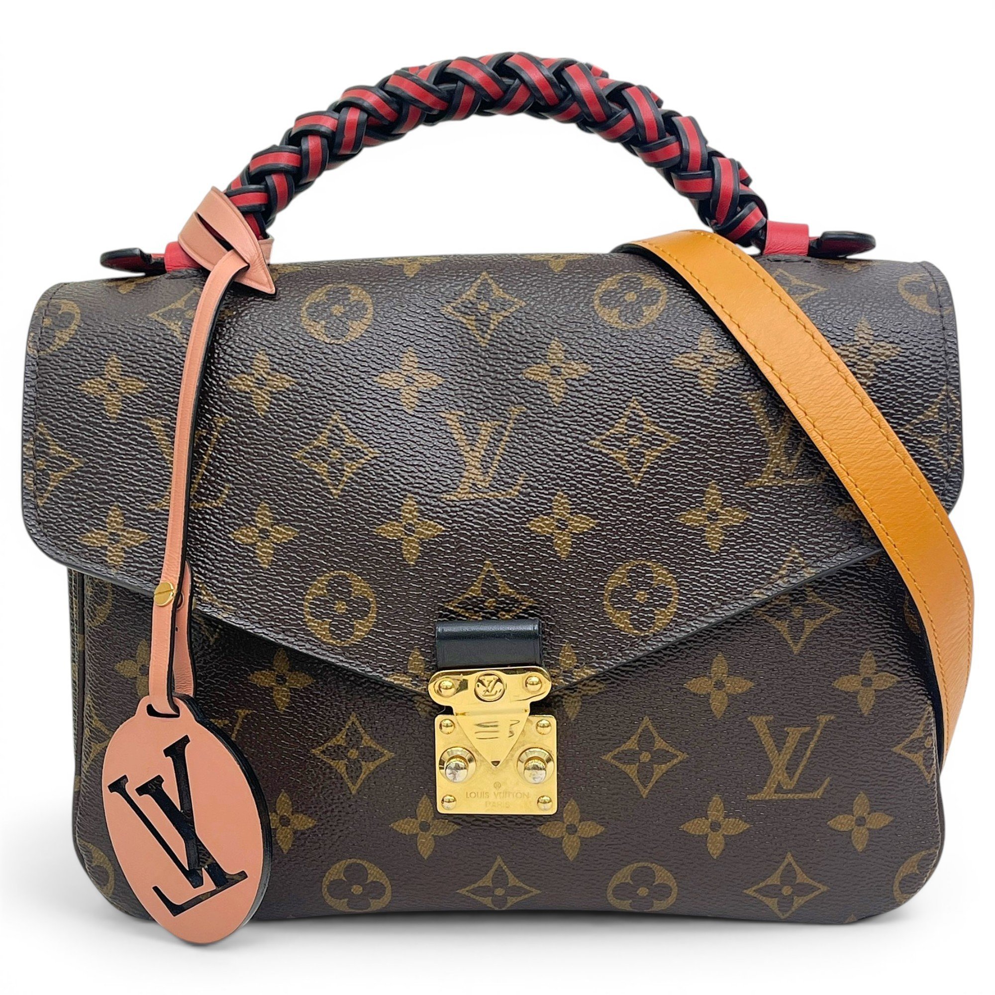 Metis leather handbag