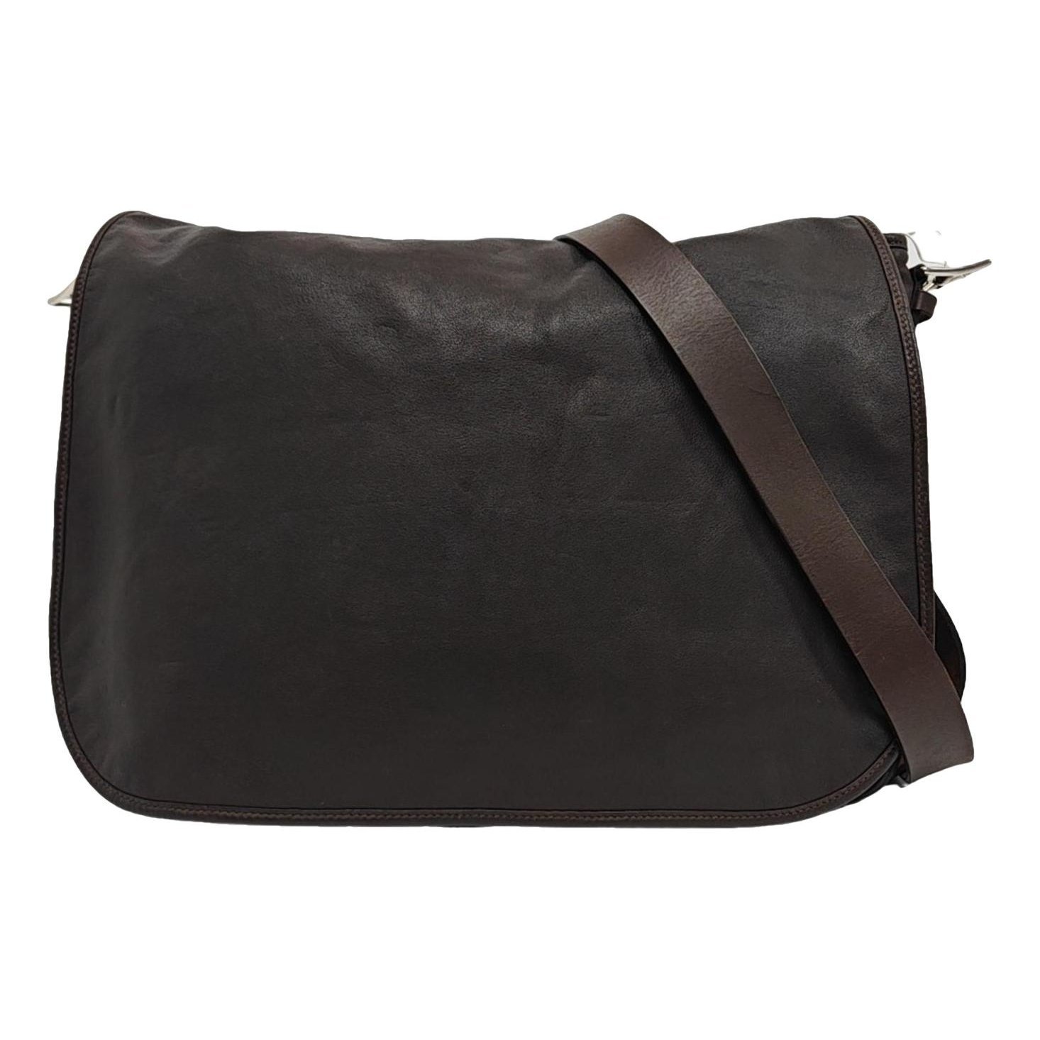 Barda leather handbag