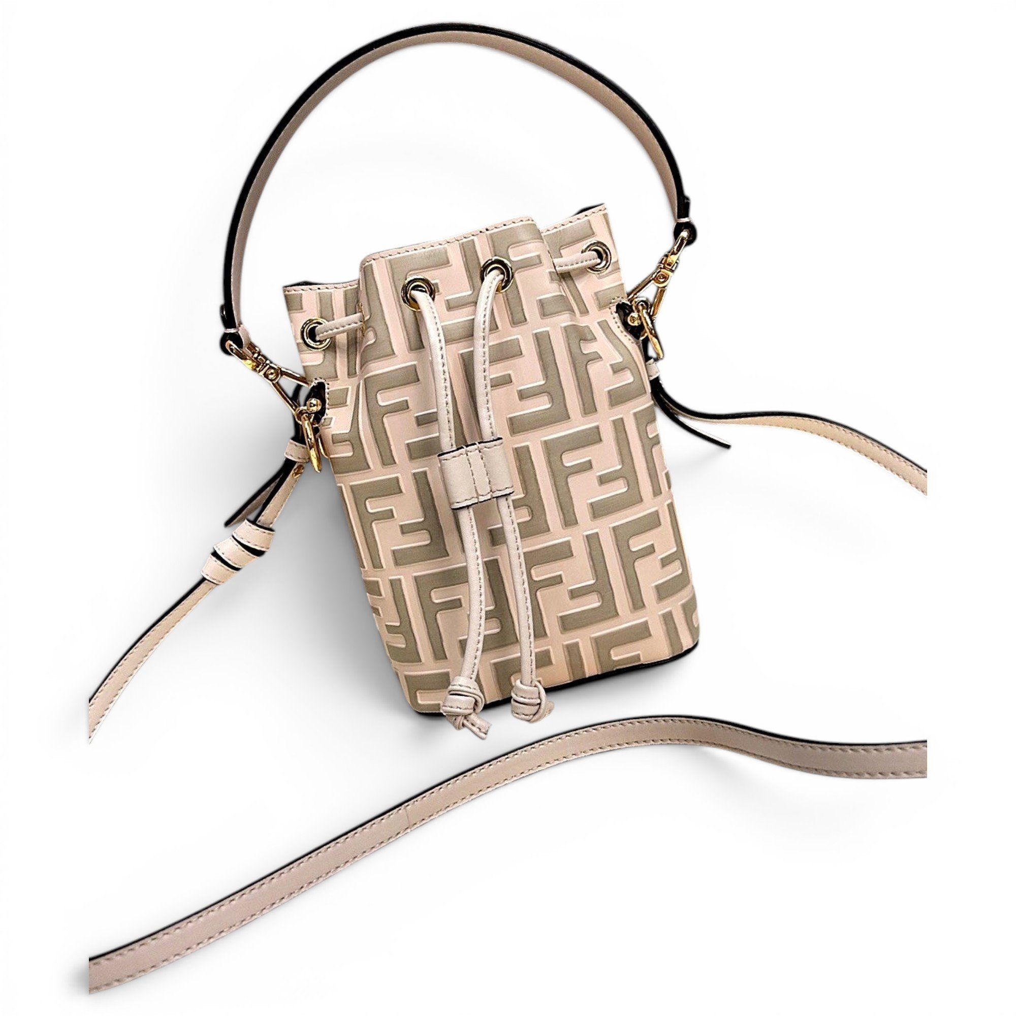 Mon Trésor leather handbag