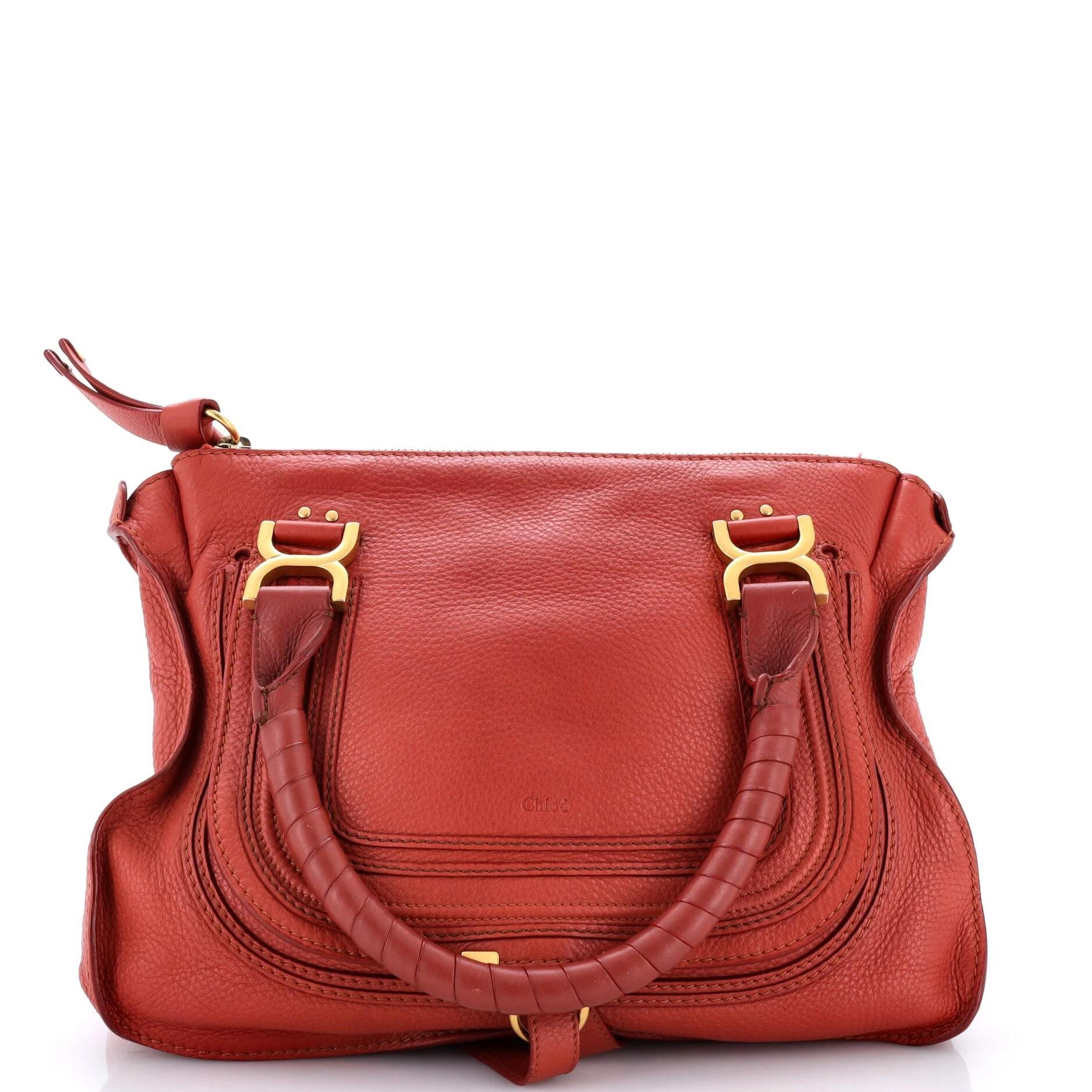 Leather handbag