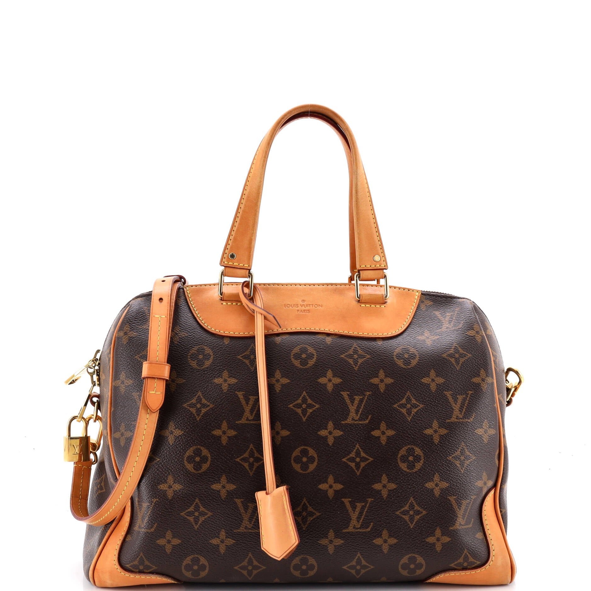 Retiro NM Handbag Monogram Canvas and Leather