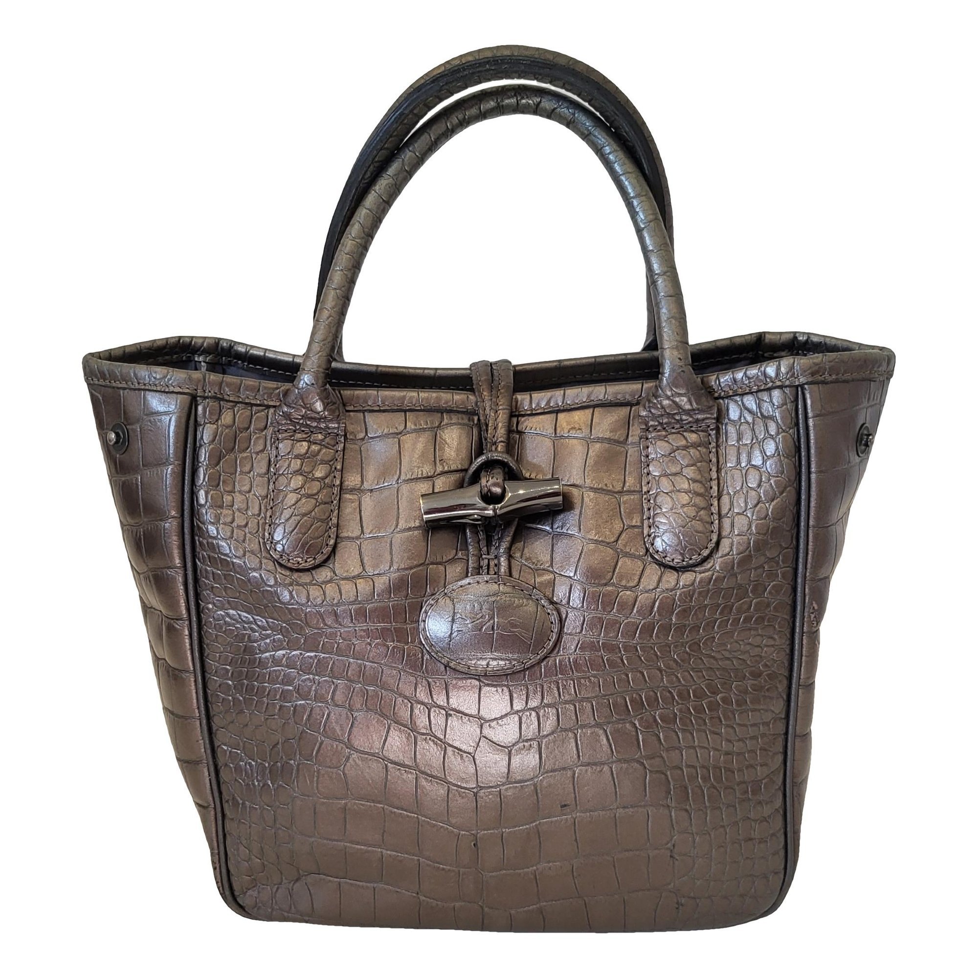 Roseau leather handbag