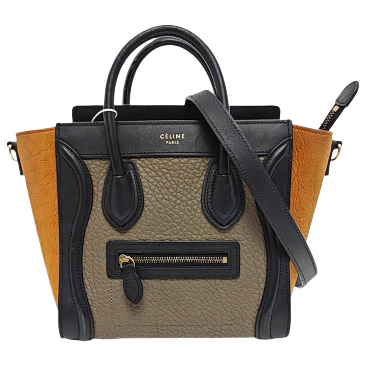 Luggage leather handbag