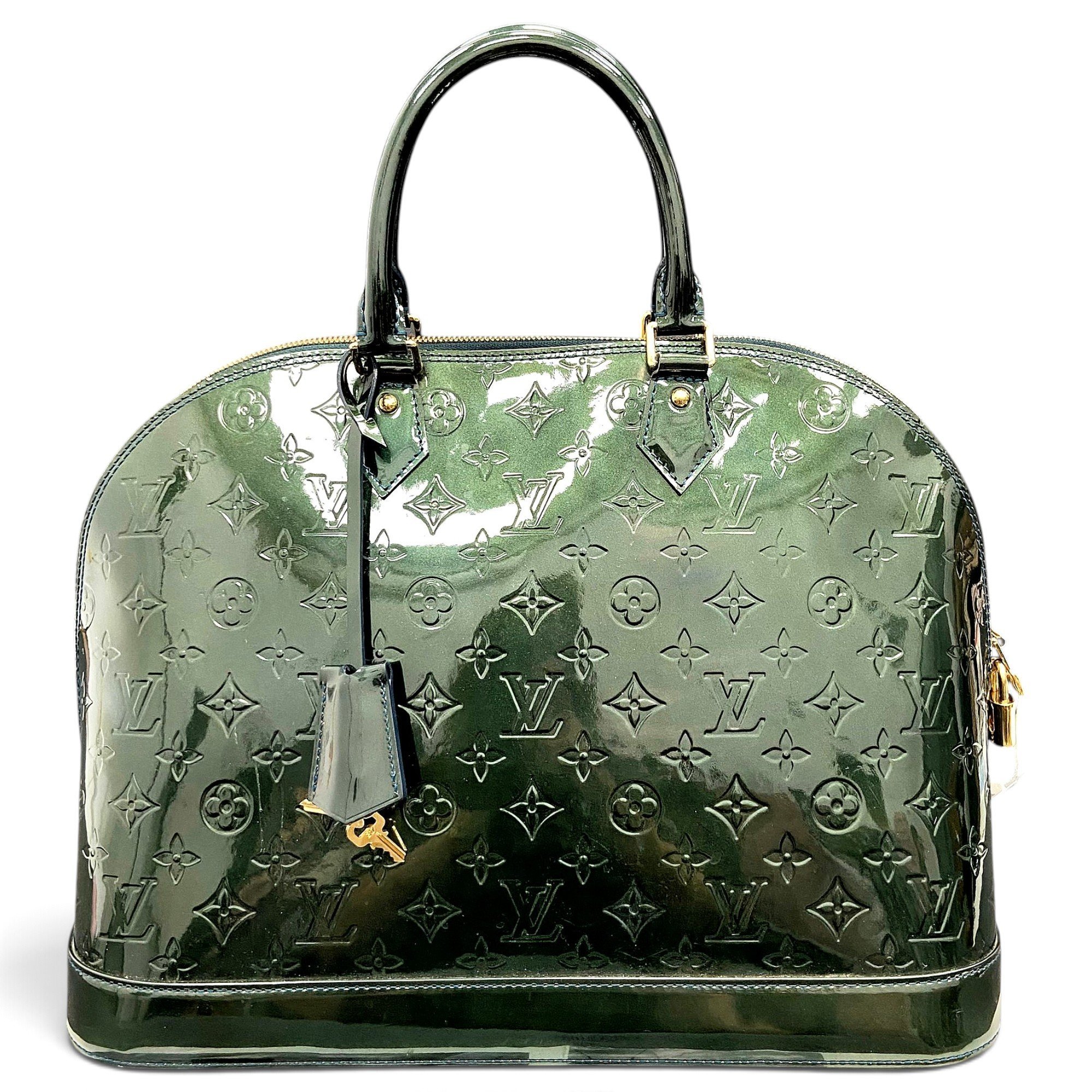 Alma patent leather handbag