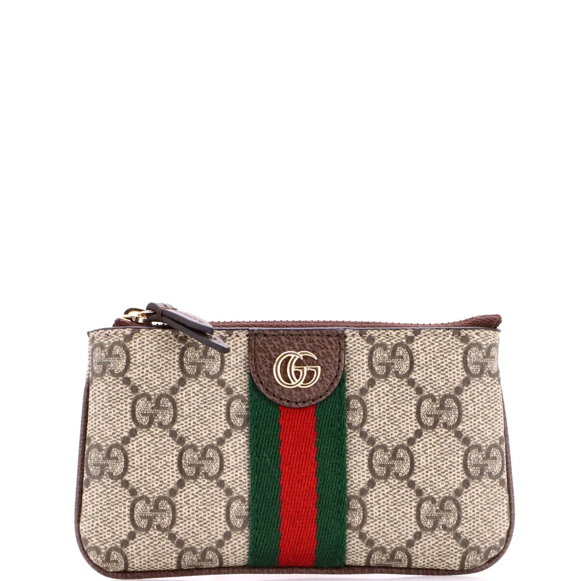 Gucci Ophidia cloth clutch bag