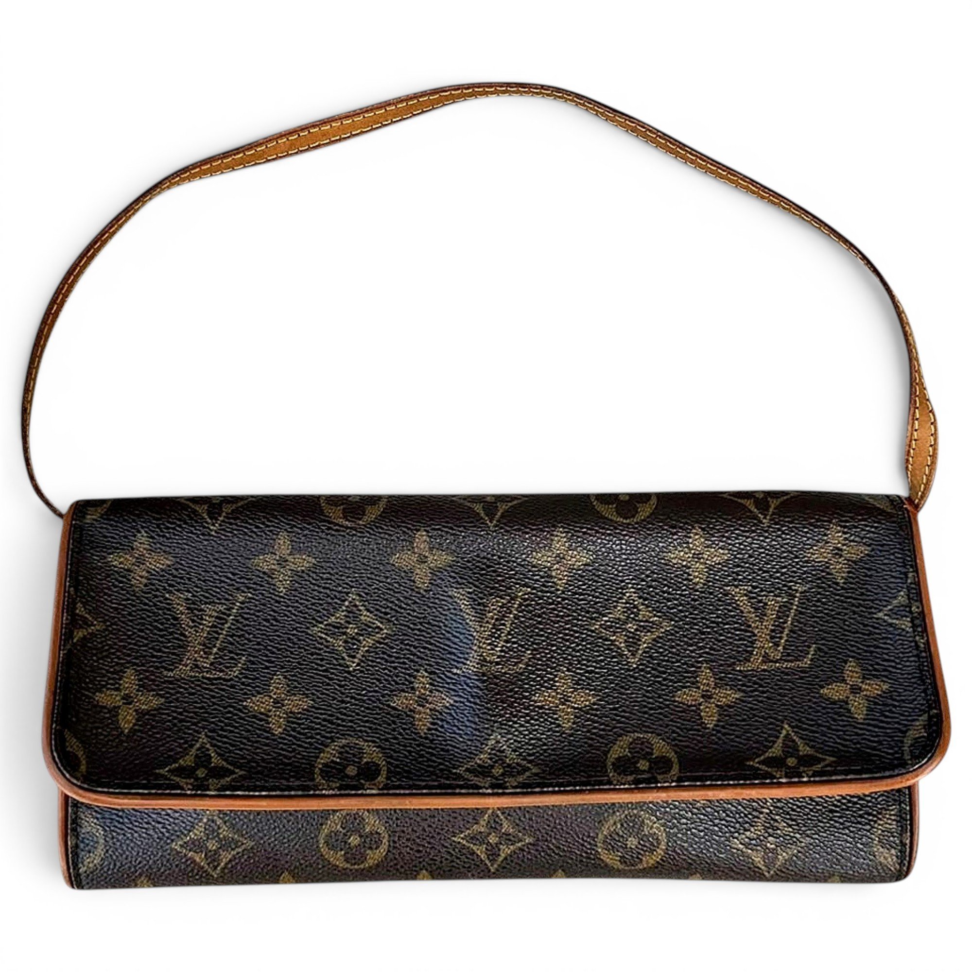 Twin leather handbag