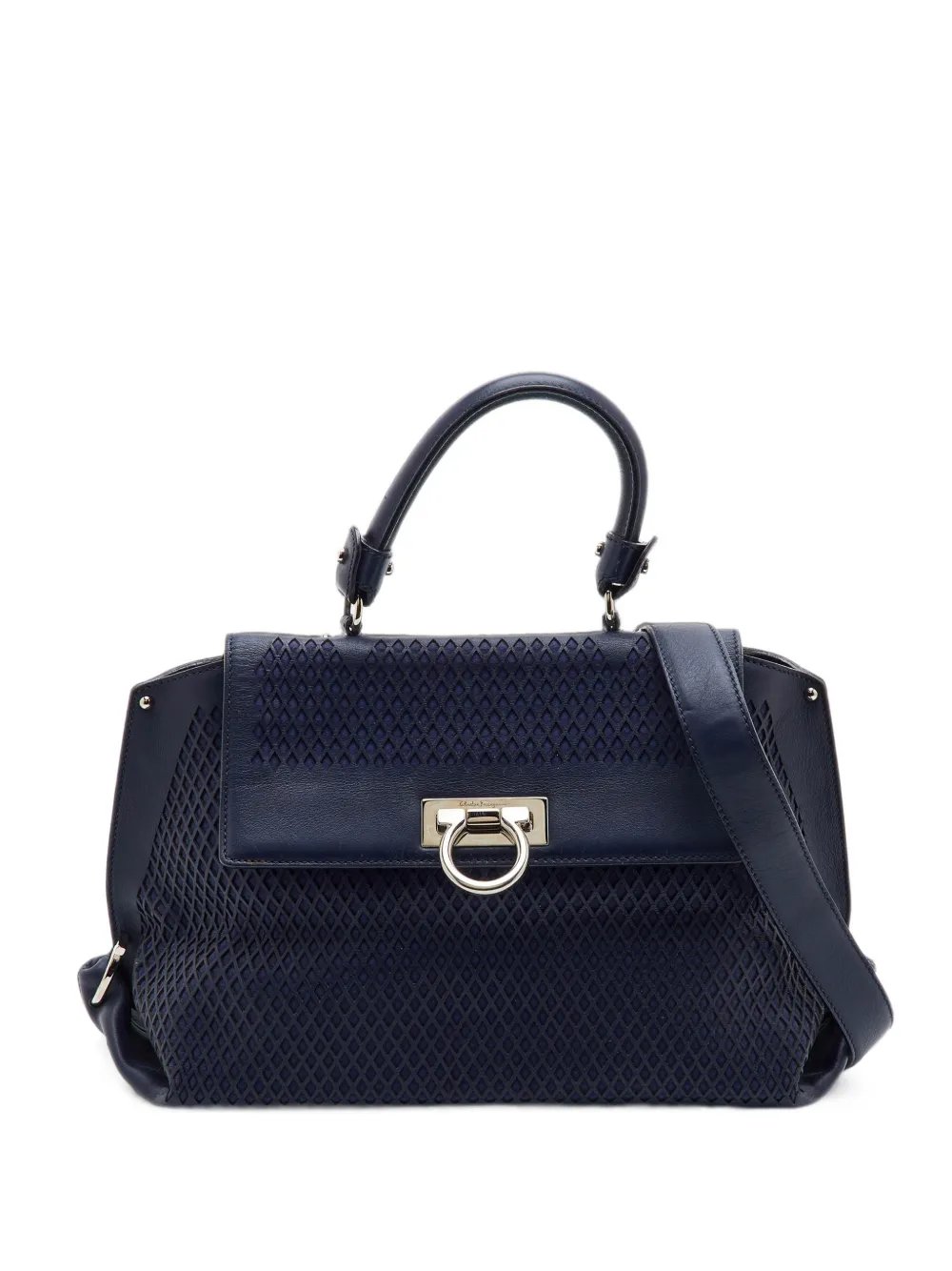 Sofia leather satchel bag