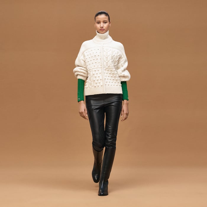 Blanc Naturel Long-sleeve Sweater