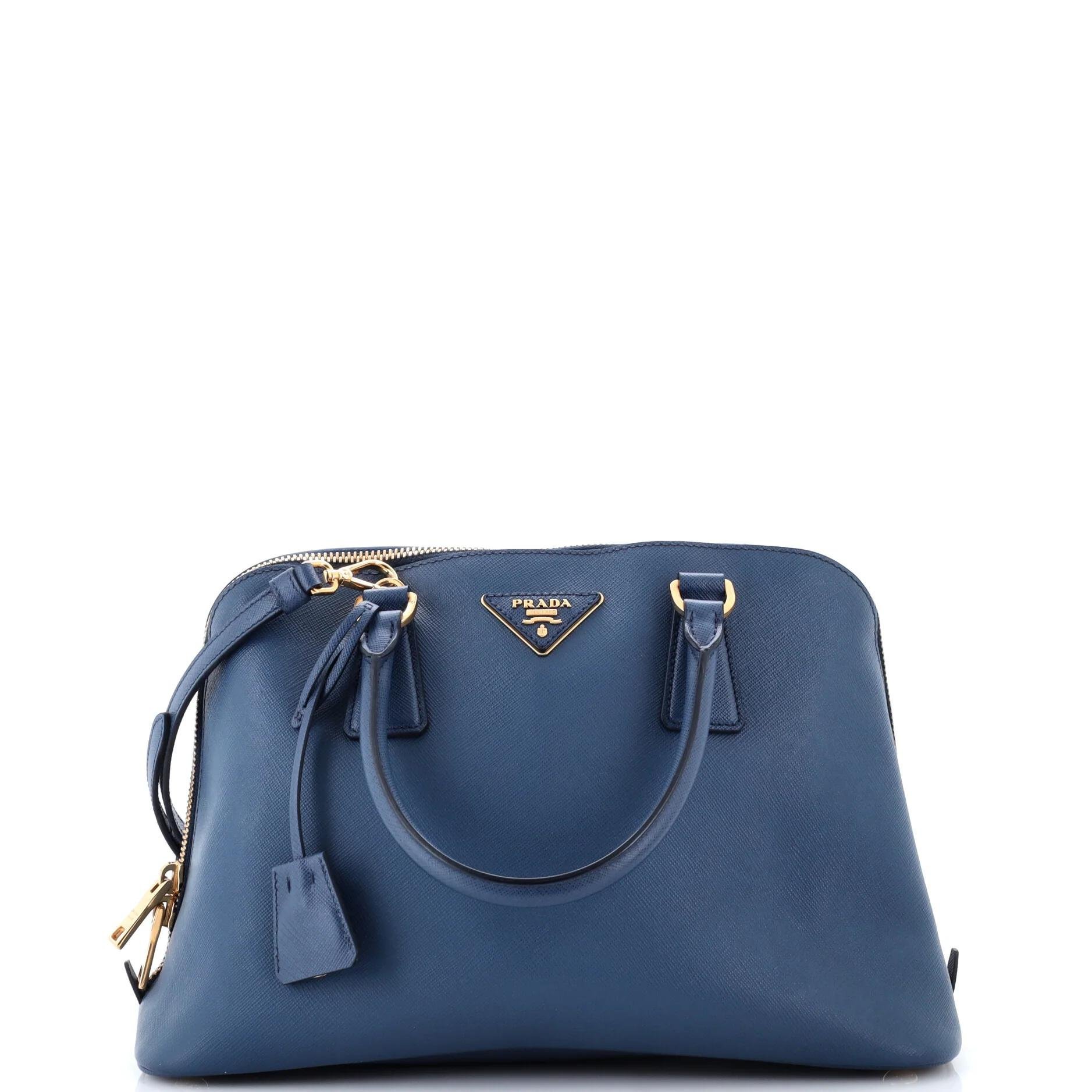 Promenade leather satchel