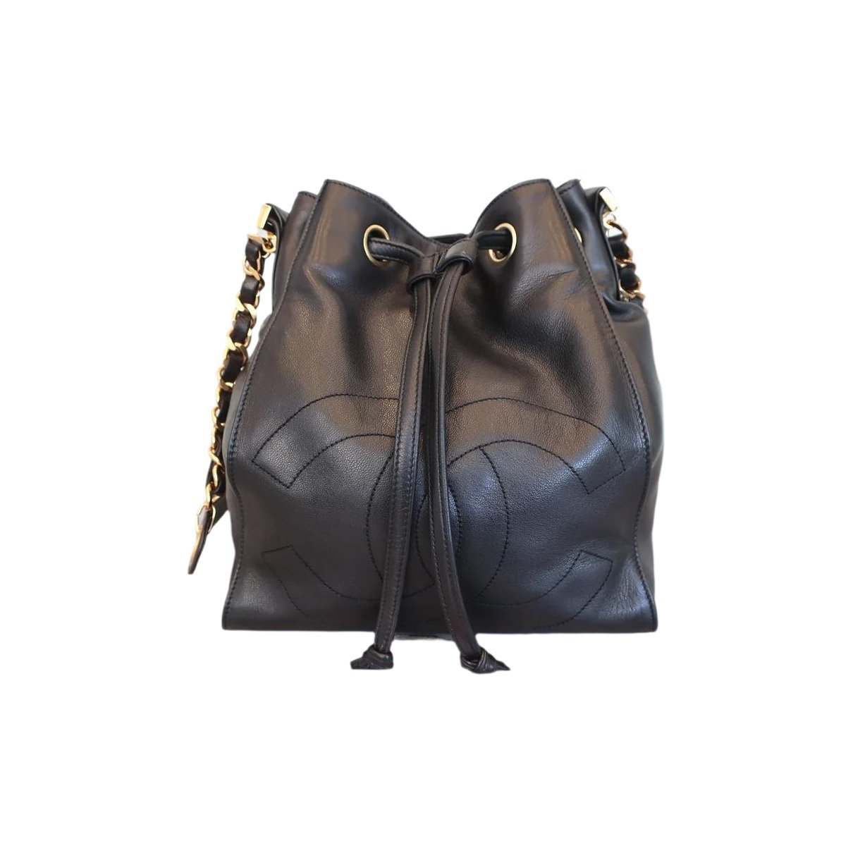 Gabrielle Bucket leather crossbody bag