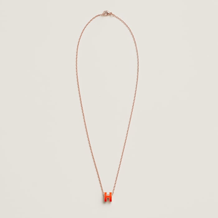 Orange Field Mini Pop H Pendant