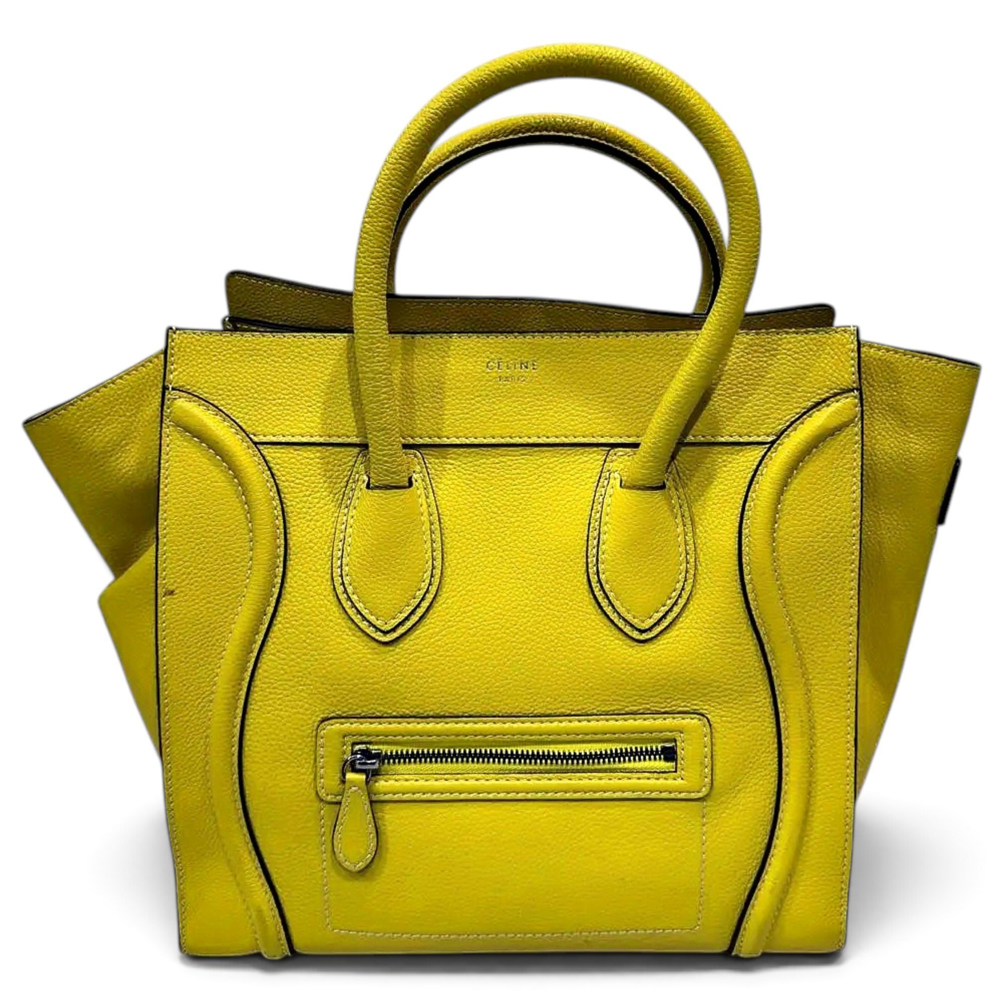 Luggage leather handbag