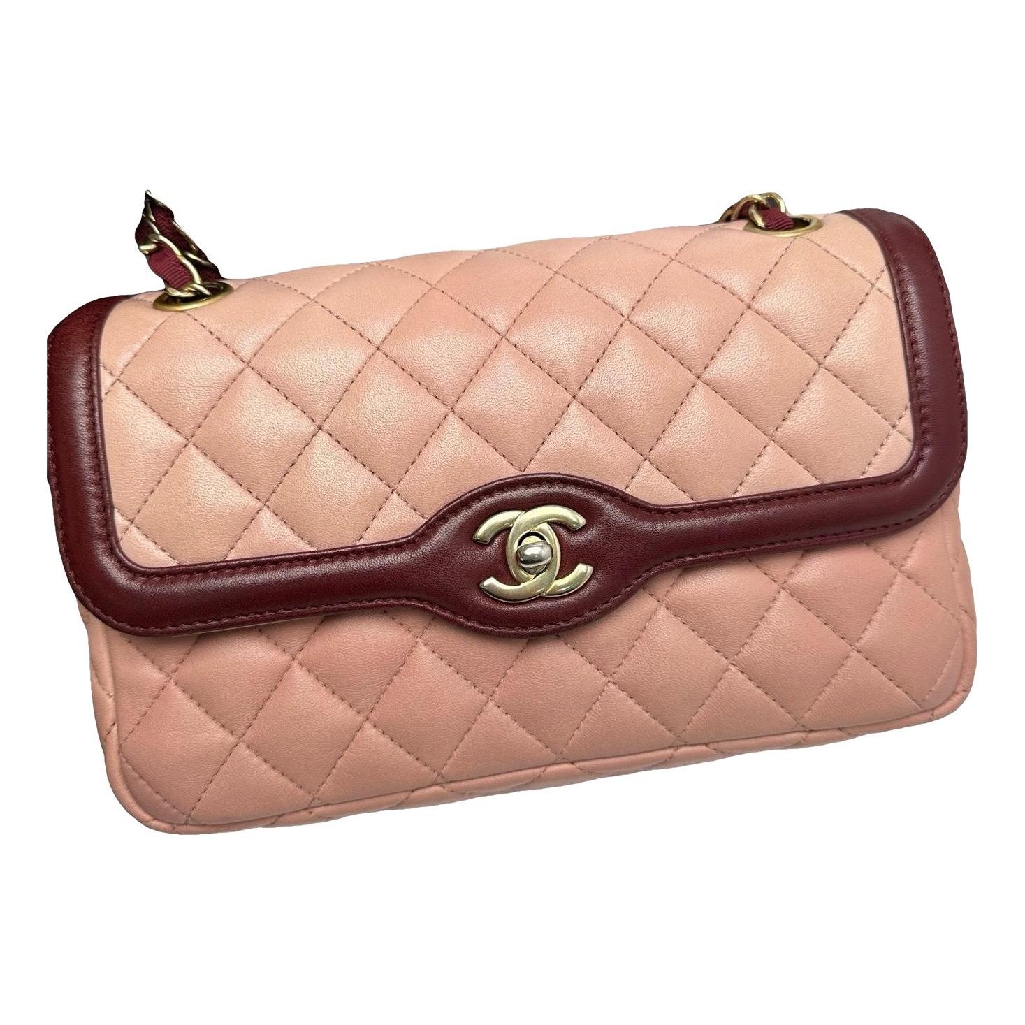 All About Chains leather crossbody bag