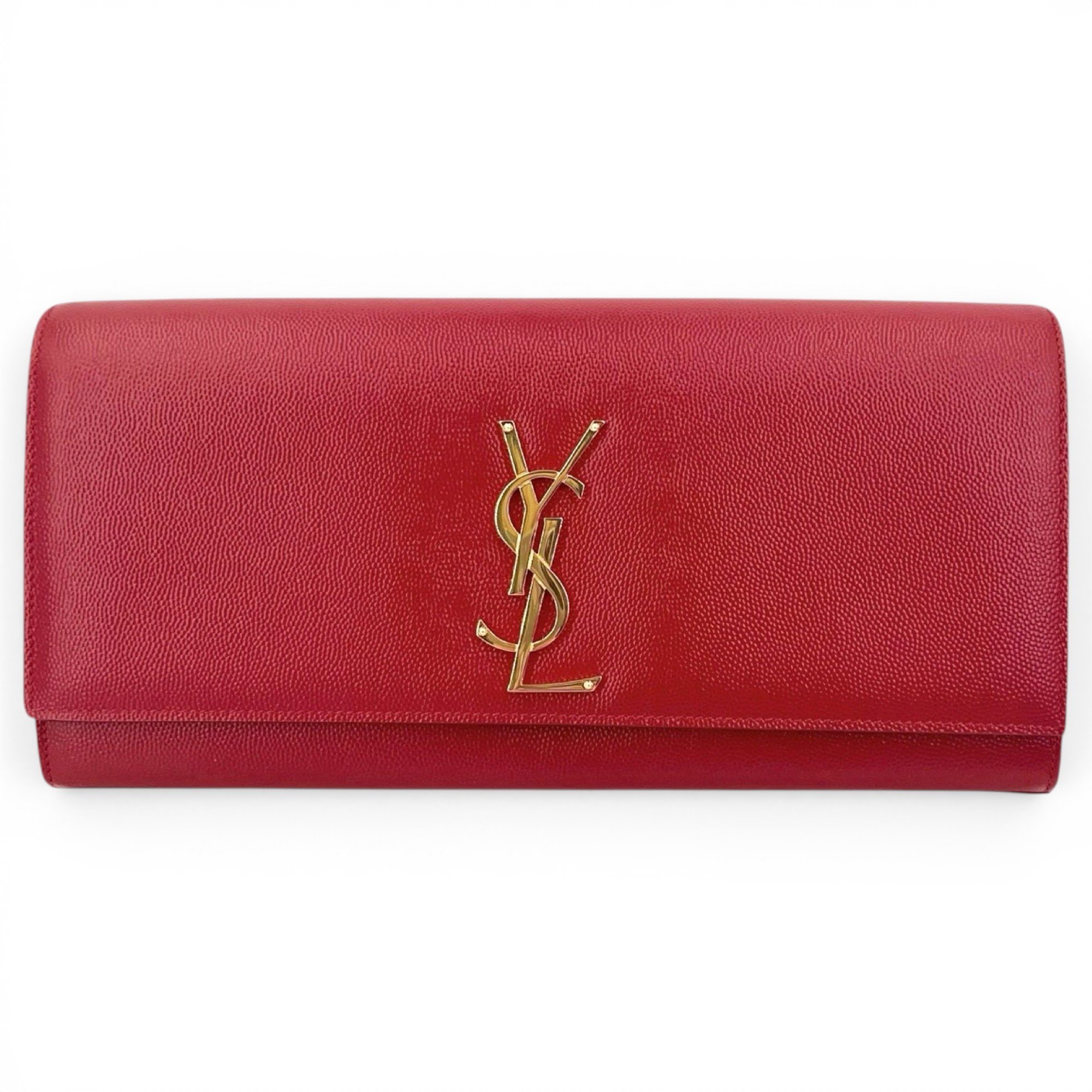 Kate monogramme leather clutch bag