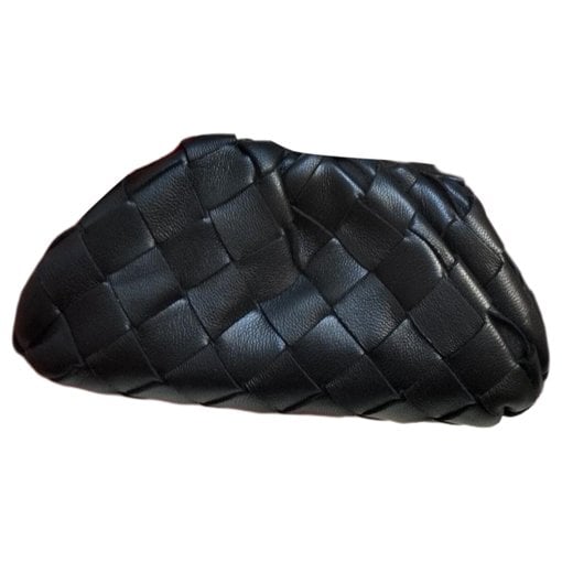Pouch leather handbag