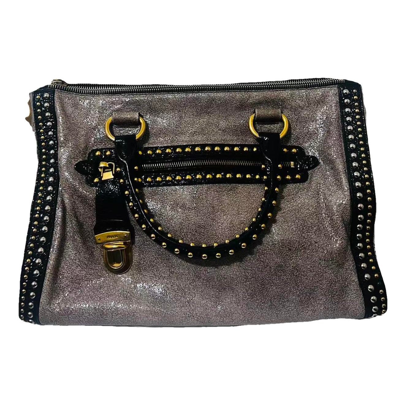 Leather handbag