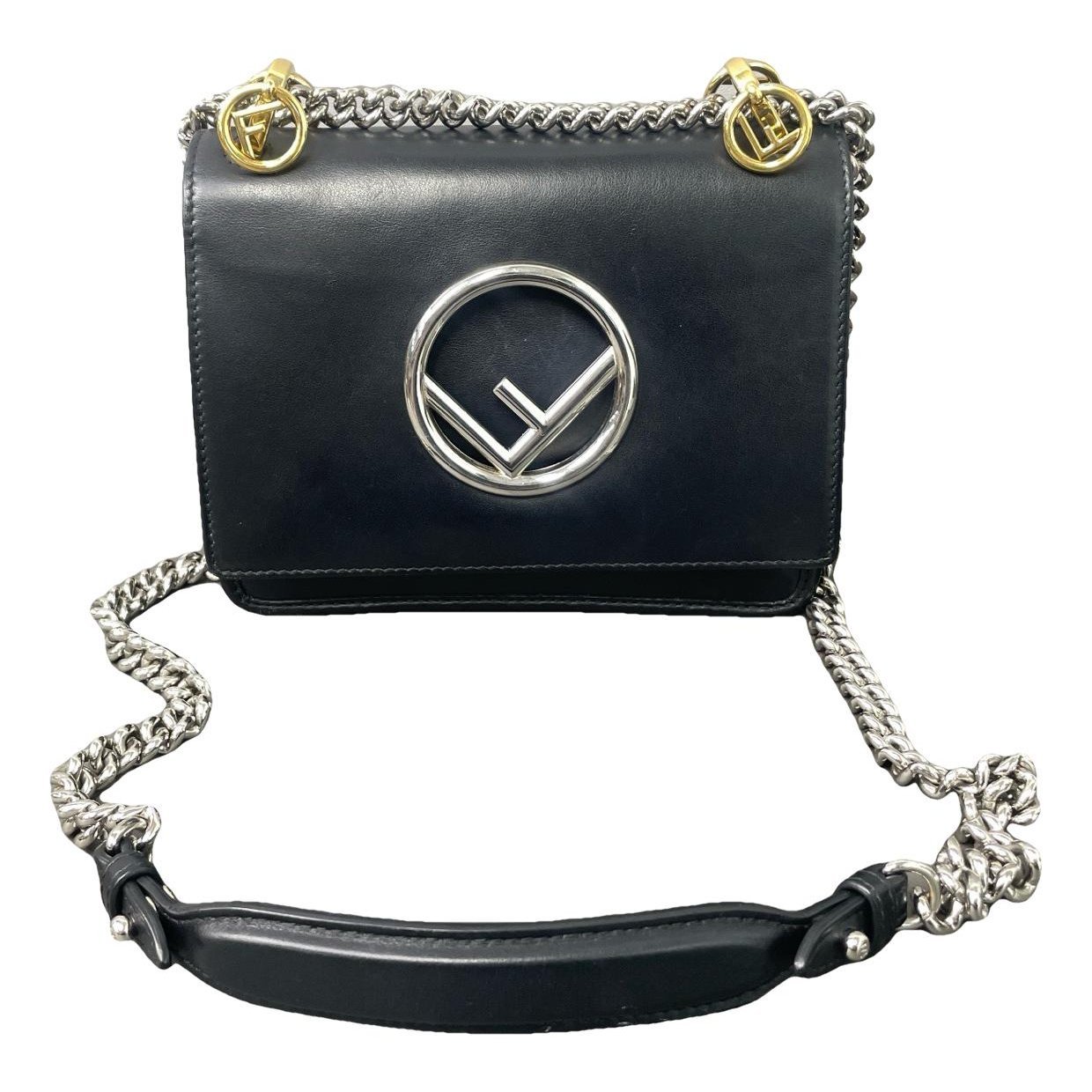 Kan I Logo leather handbag