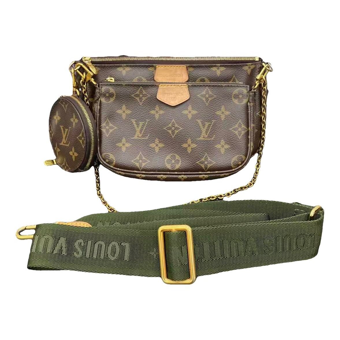 Multi Pochette Accessoires leather handbag