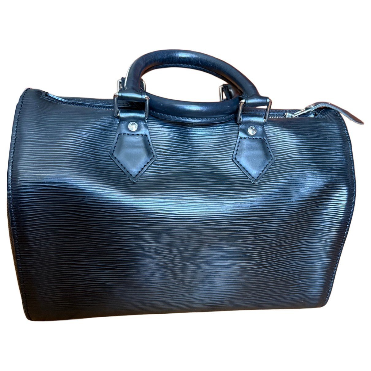 Speedy leather handbag