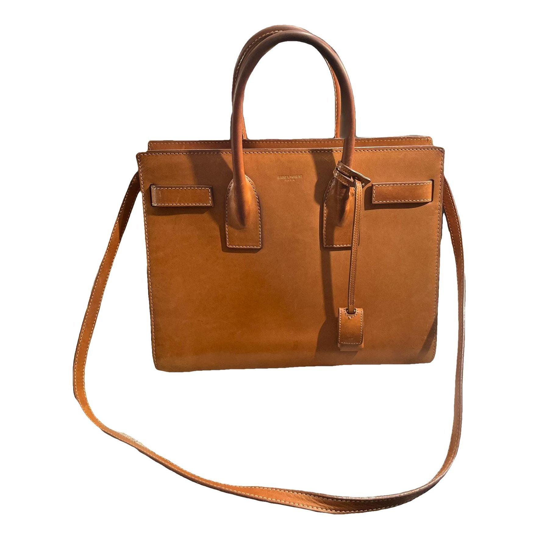 Saint Laurent Sac de Jour leather handbag