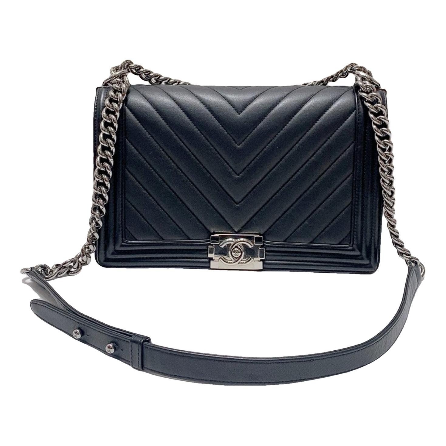 Boy leather crossbody bag