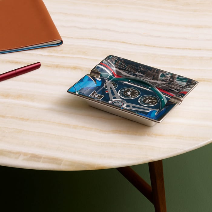 Bleu Malachite Nationale 7 Ashtray