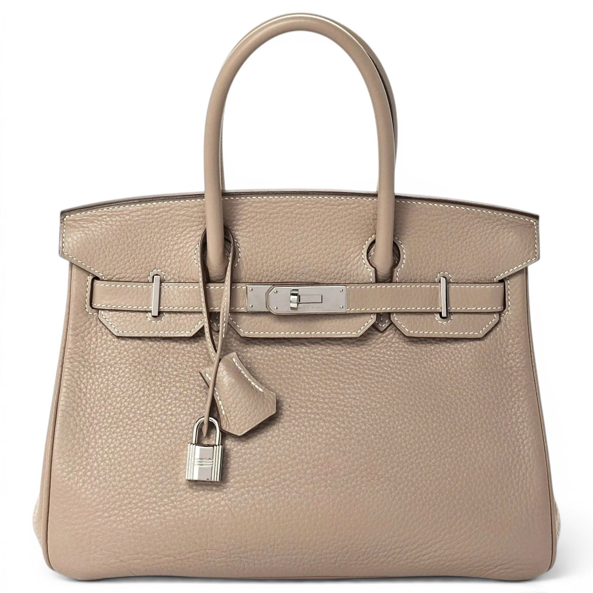 Birkin 30 leather handbag