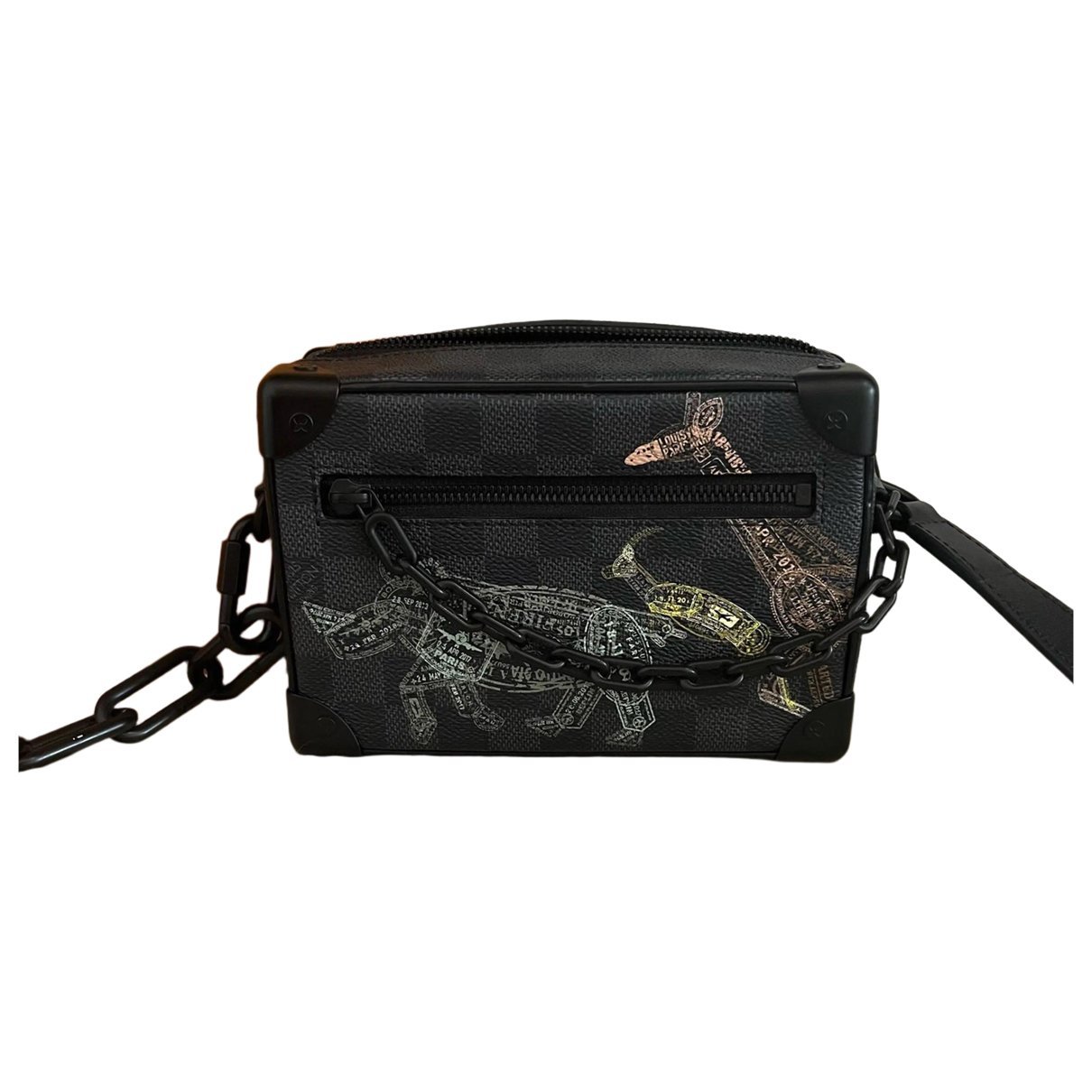 Vinyl crossbody bag