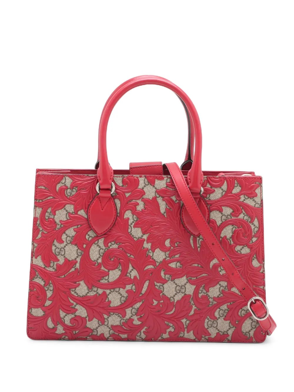 2000-2015 GG Supreme Arabesque Convertible Top Handle Bag satchel