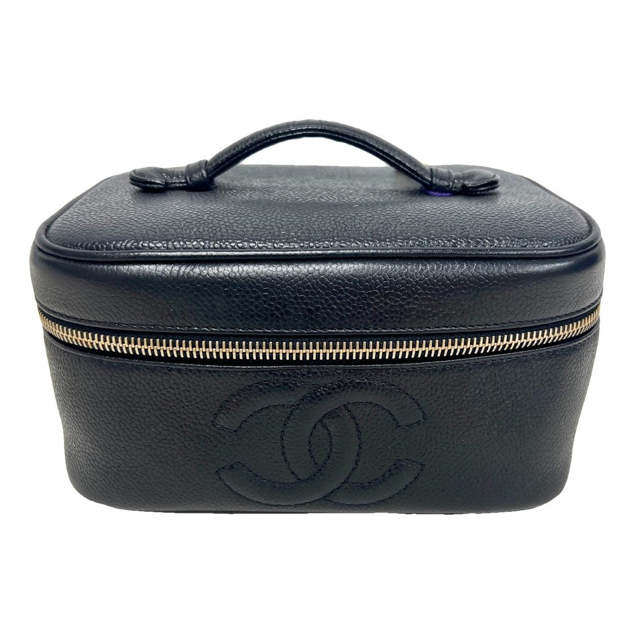 Trendy CC Vanity leather handbag