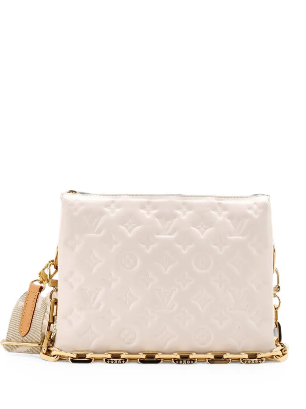 Coussin Bag Monogram Embossed Lambskin PM crossbody bag