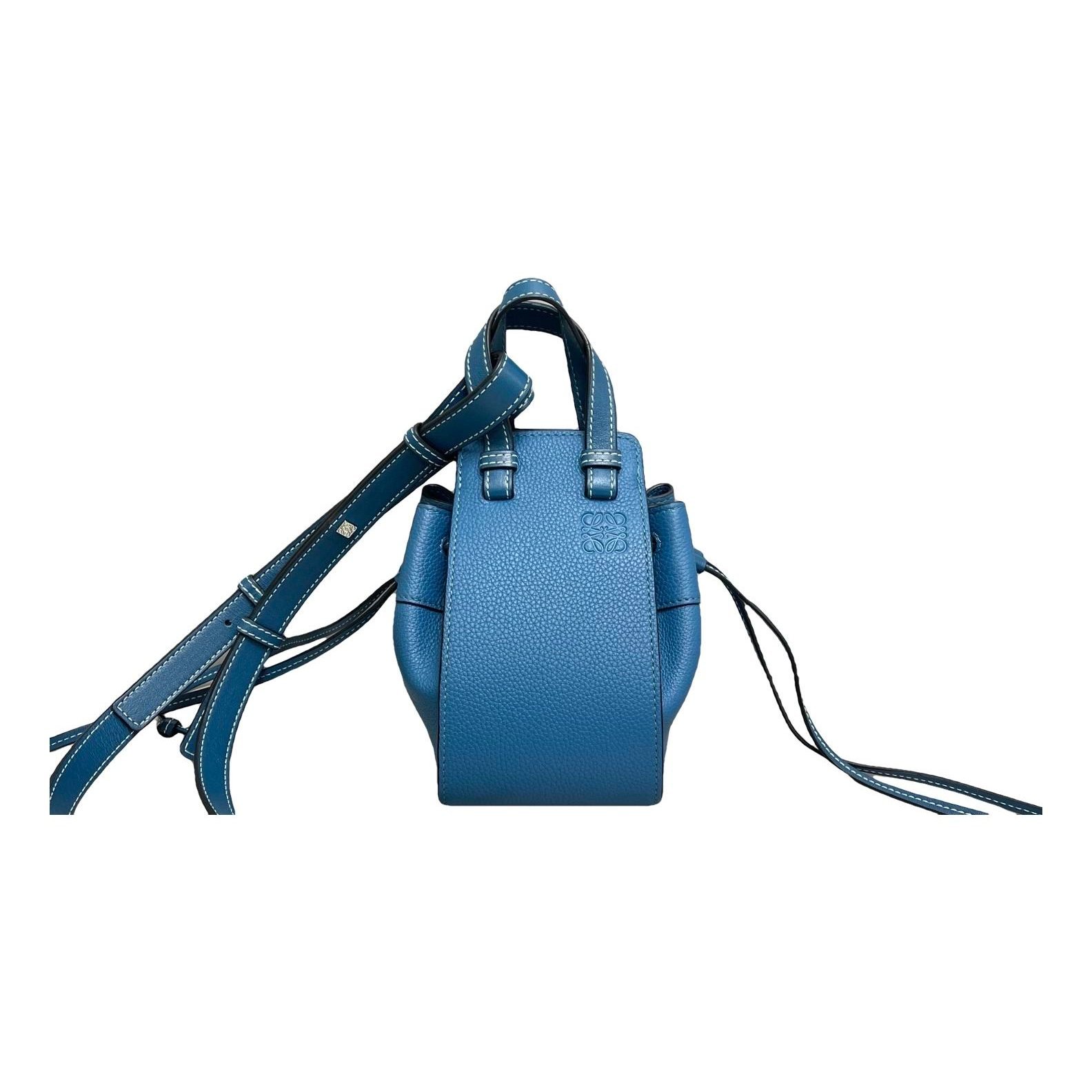 Hammock leather handbag