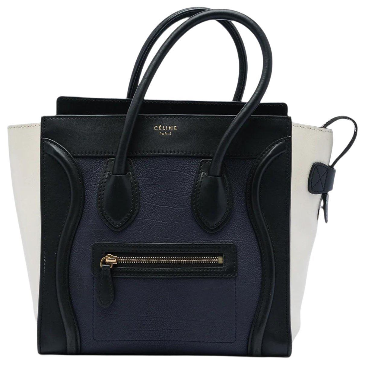 Luggage leather tote
