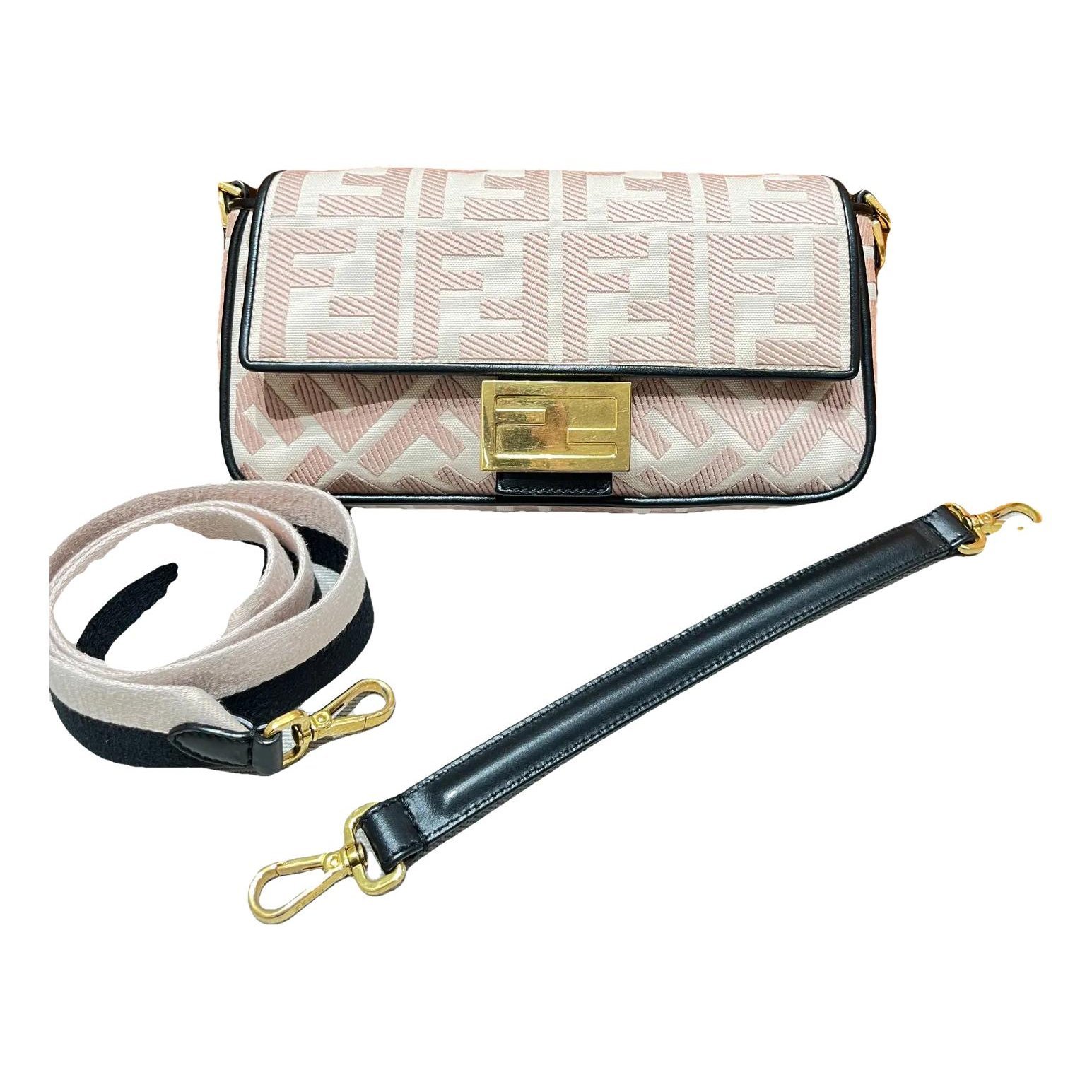 Baguette cloth crossbody bag