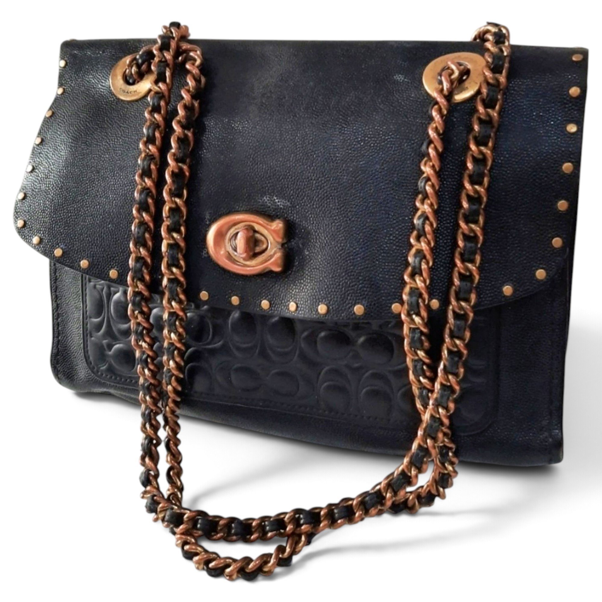 Parker leather handbag