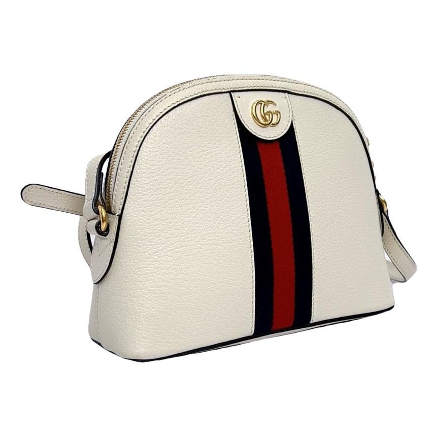 Ophidia Dome leather handbag