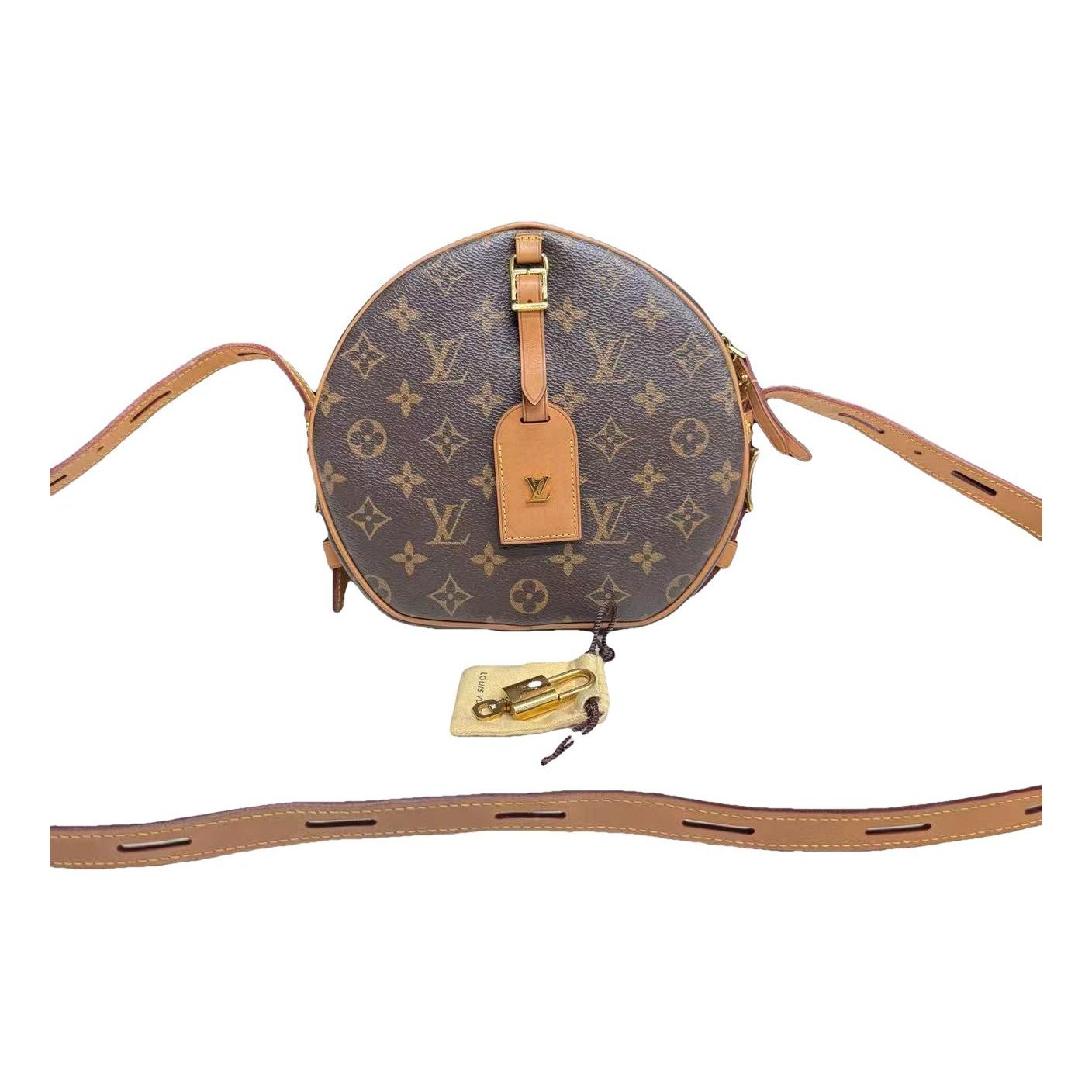 Boîte chapeau souple leather crossbody bag