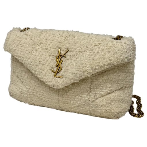 Loulou Puffer tweed handbag
