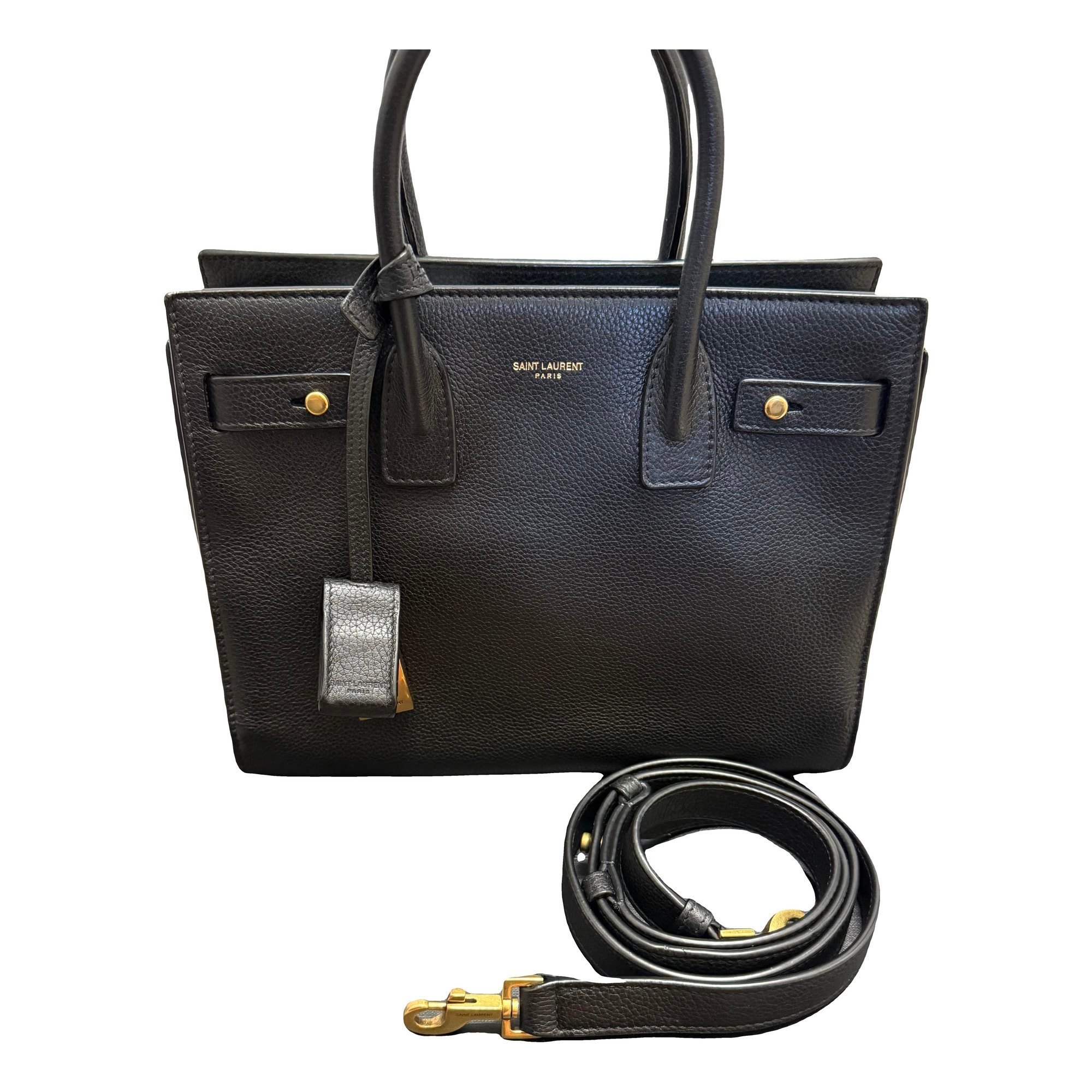 Sac de Jour leather crossbody bag