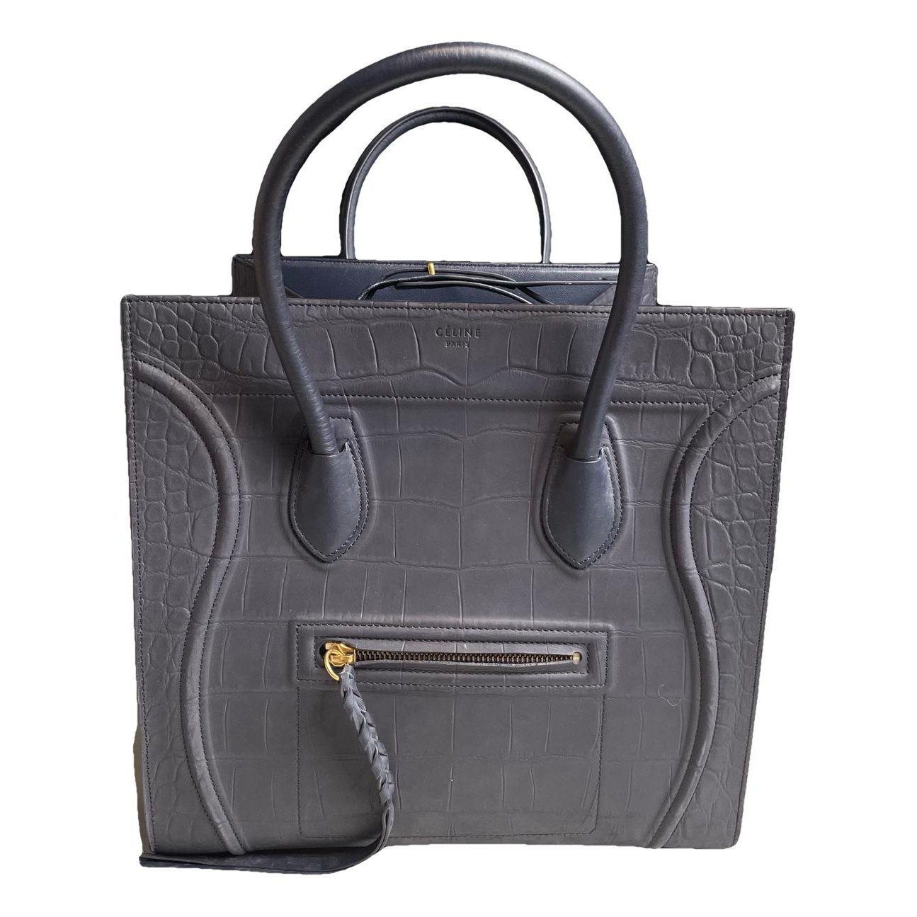 Luggage leather handbag