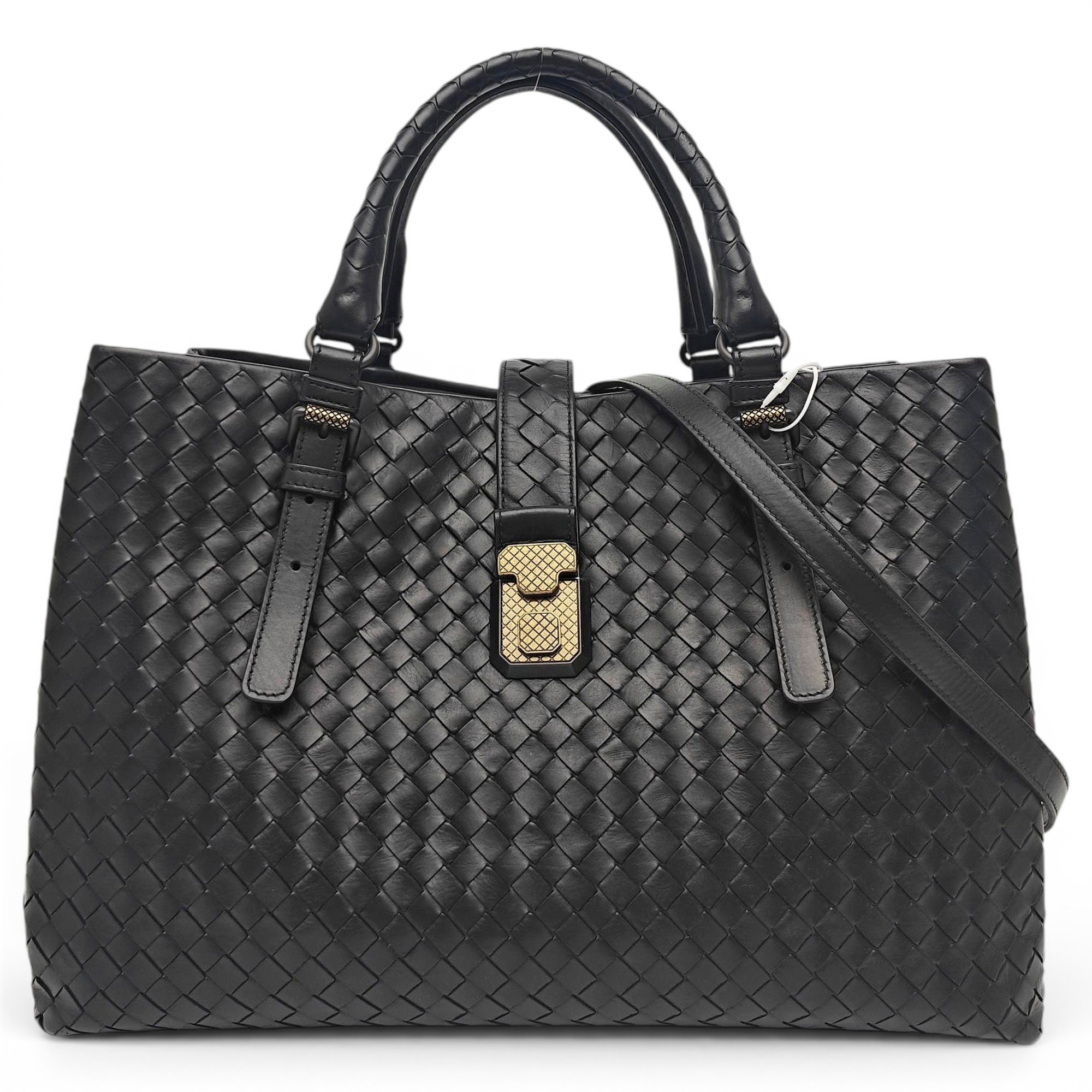 Bottega Veneta Roma leather handbag