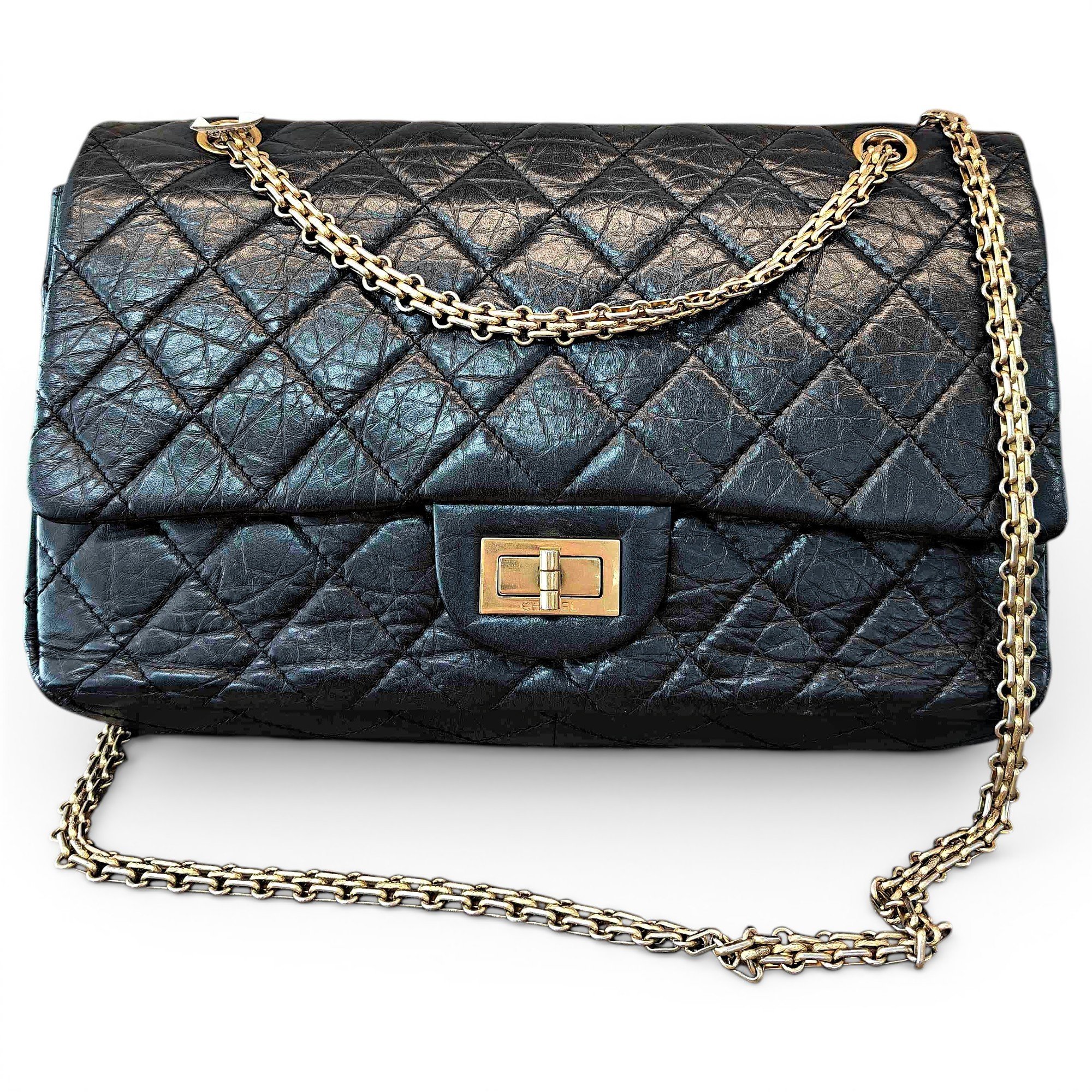 2.55 leather handbag