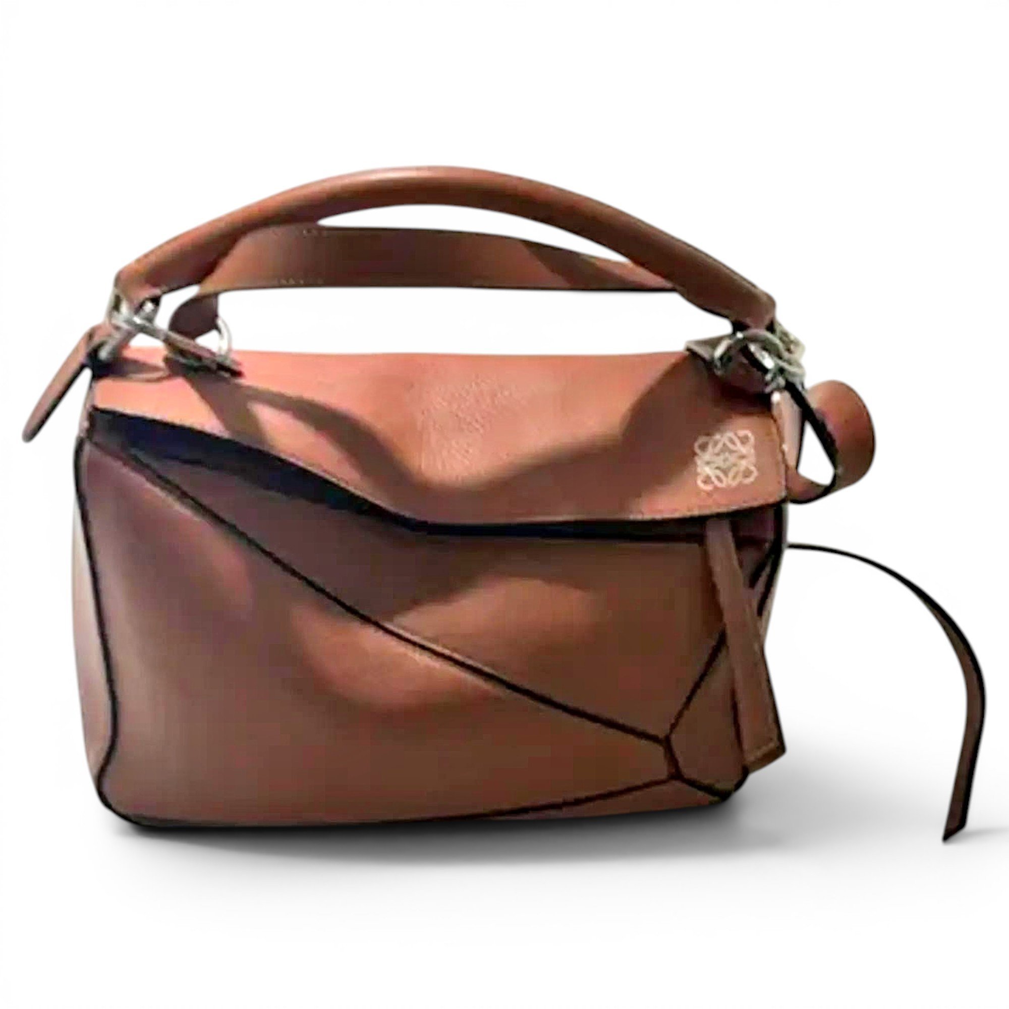 Leather handbag