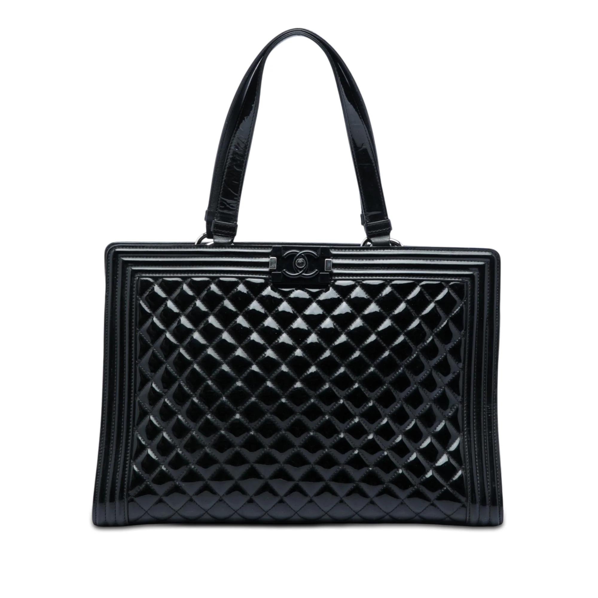 Boy patent leather handbag